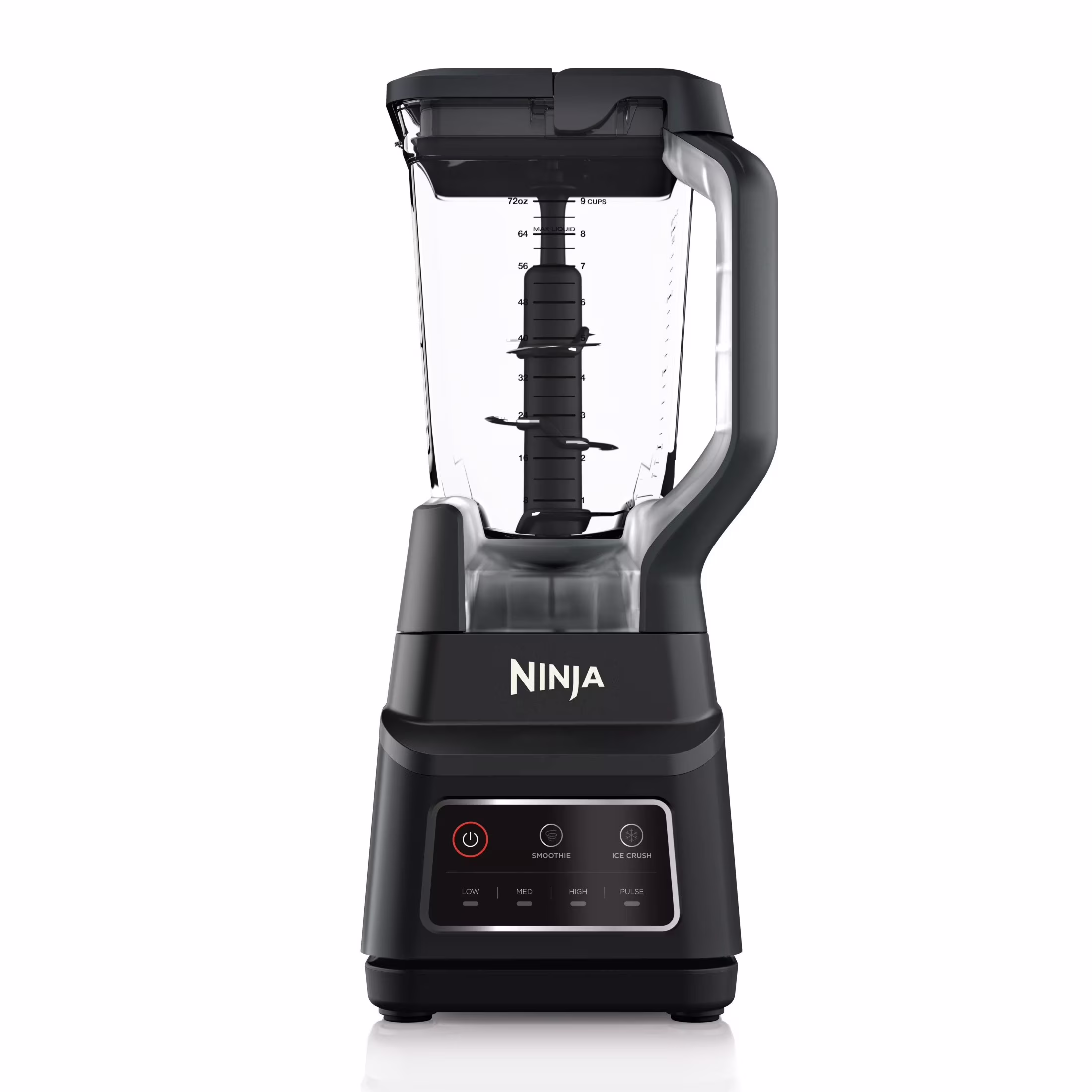 Ninja Professional Plus Blender, 2 Auto - IQ Programs for Smoothies, Frozen Drinks, 1200 W, 72 oz* Total Crushing Pitcher, Black, BN700
