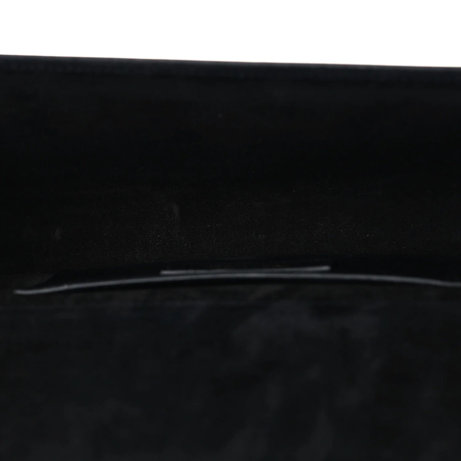 Grain De Poudre Monogram Cassandre Clutch Black