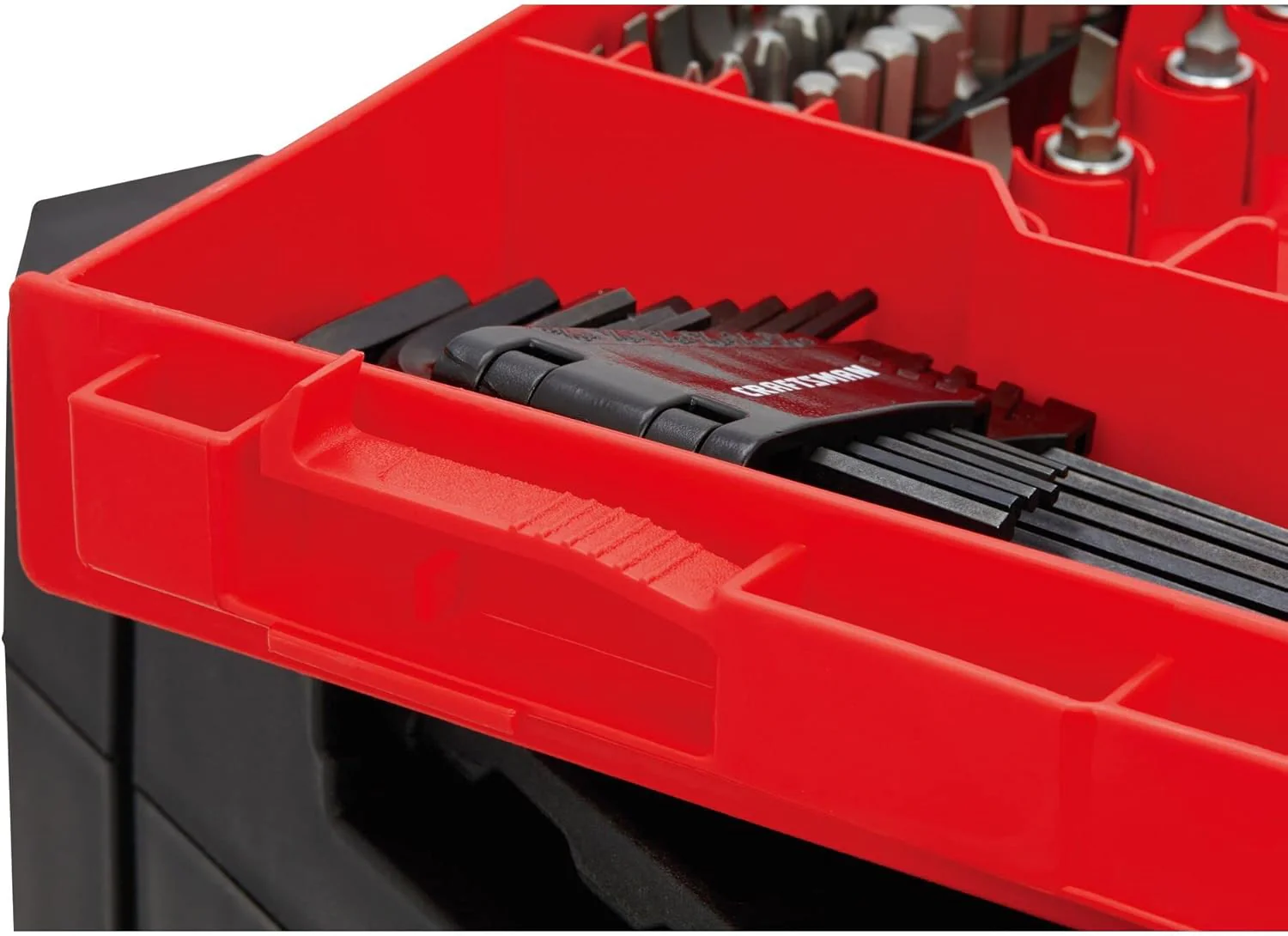Coffret d'outils de mécanicien 262 pièces, coffret de douilles complet avec boîte à outils VERSASTACK à 3 tiroirs, dimensions SAE/métriques