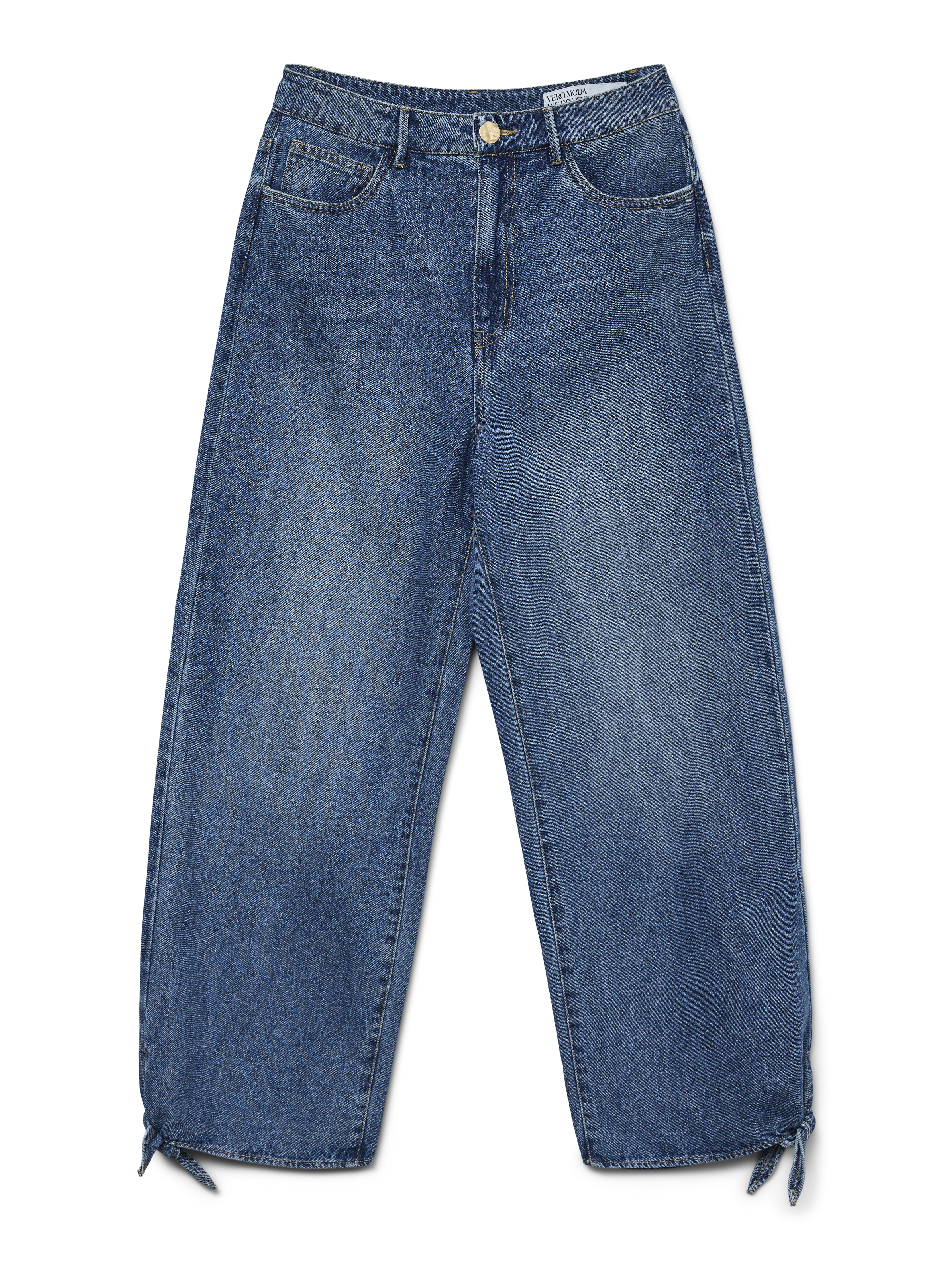 VERO MODA® VMKATHY High rise Wide Fit - Cropped Jeans