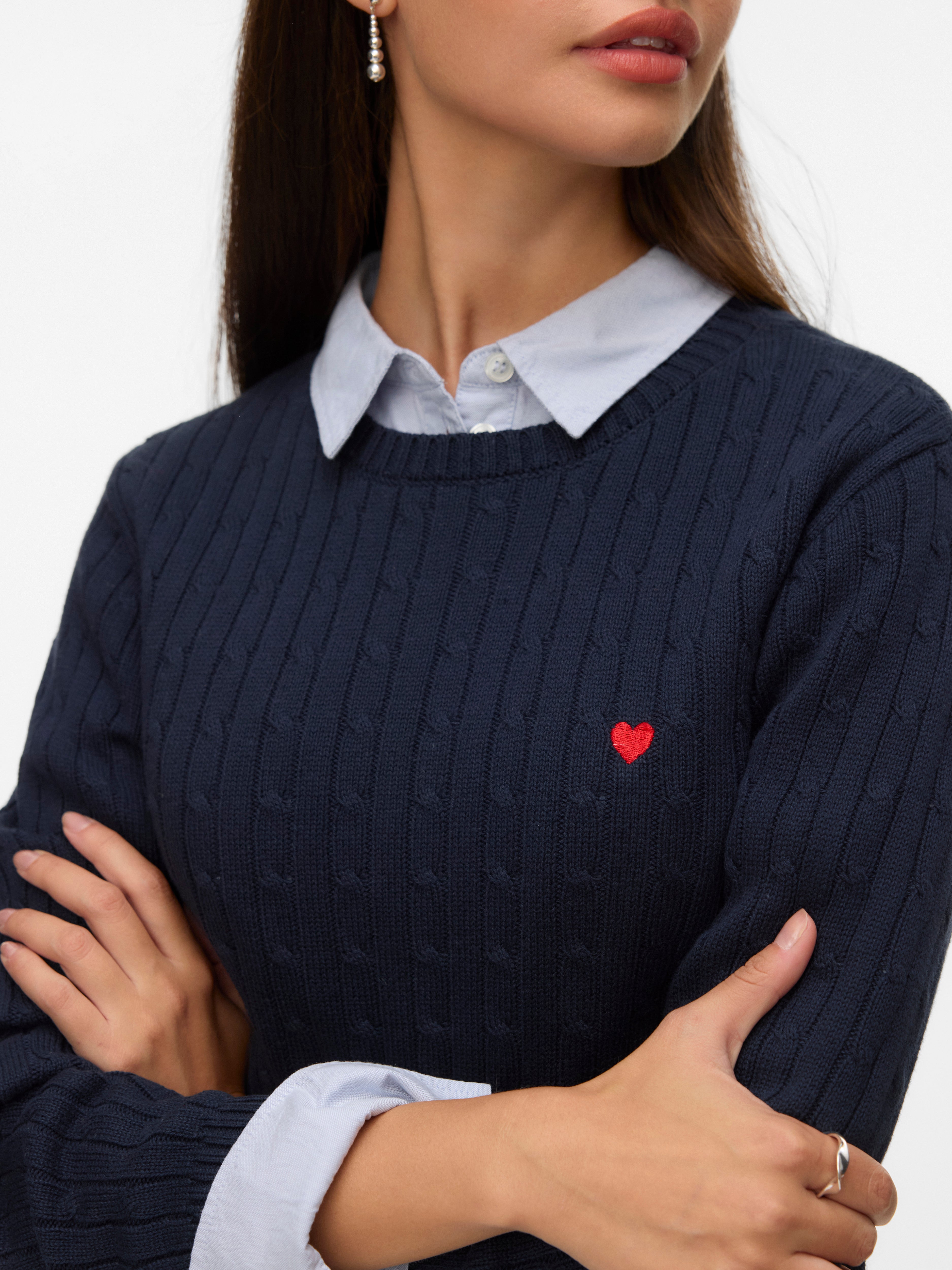 VERO MODA® VMFOCORNELIA Knitted pullover