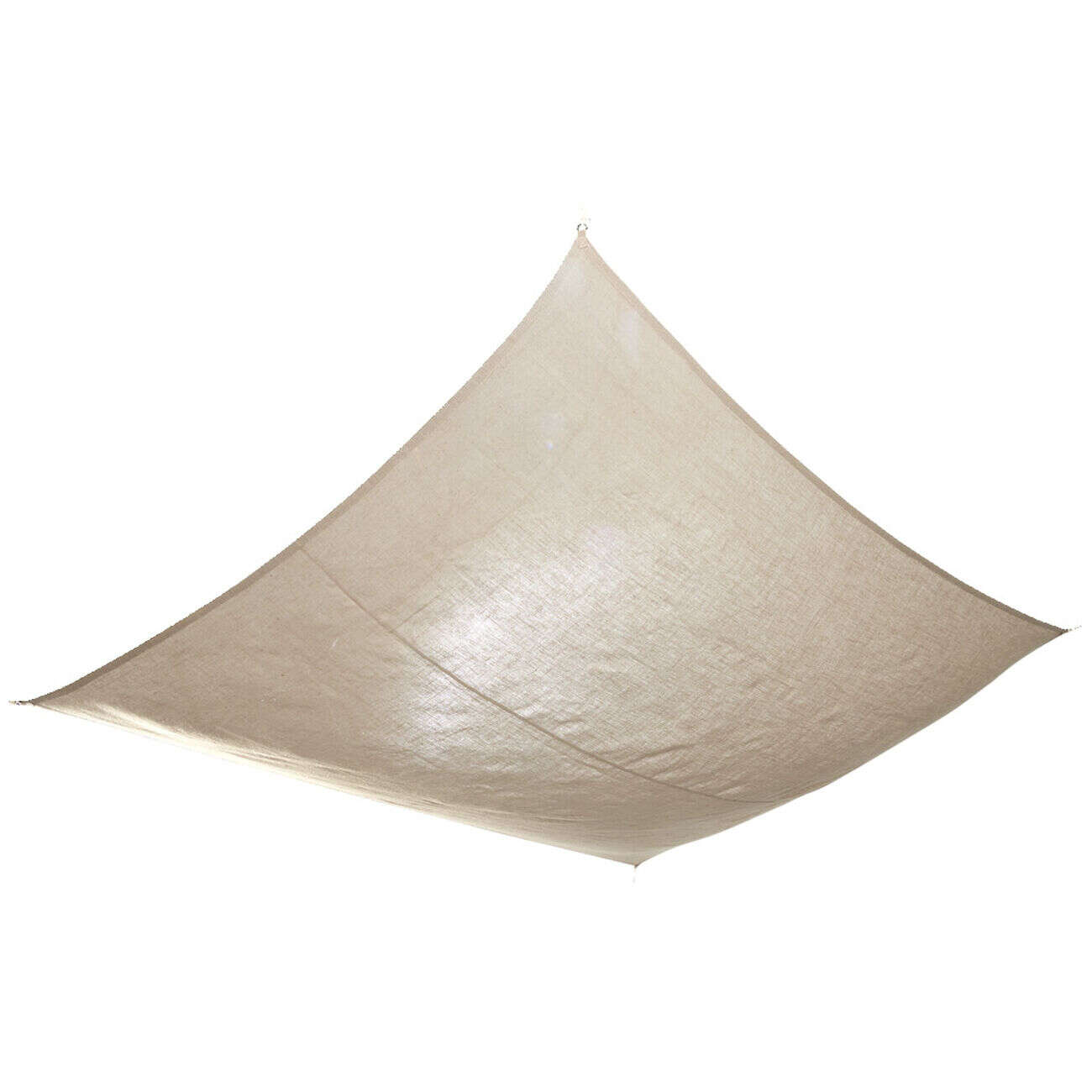 Voile d'ombrage rectangulaire Gala en jute 300x400cm