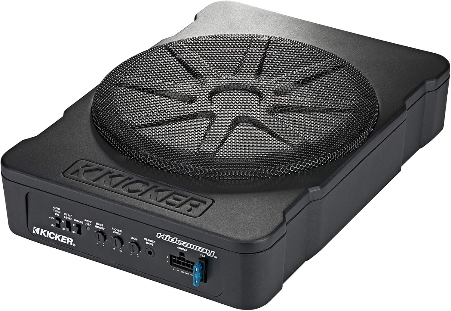 Kicker 51HS10 Hideaway Compact Powered Subwoofer  10-Inch