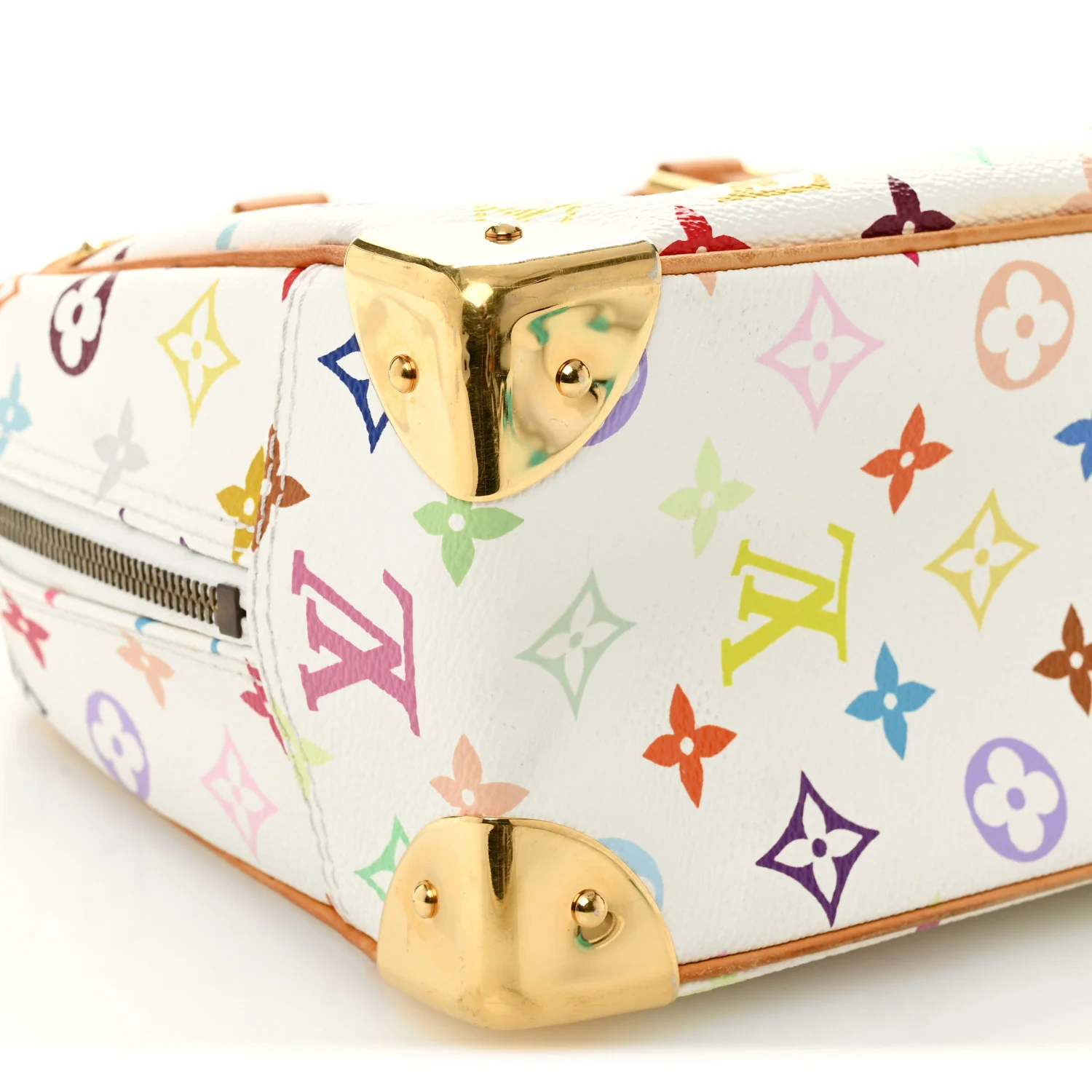 Monogram Multicolor Trouville White