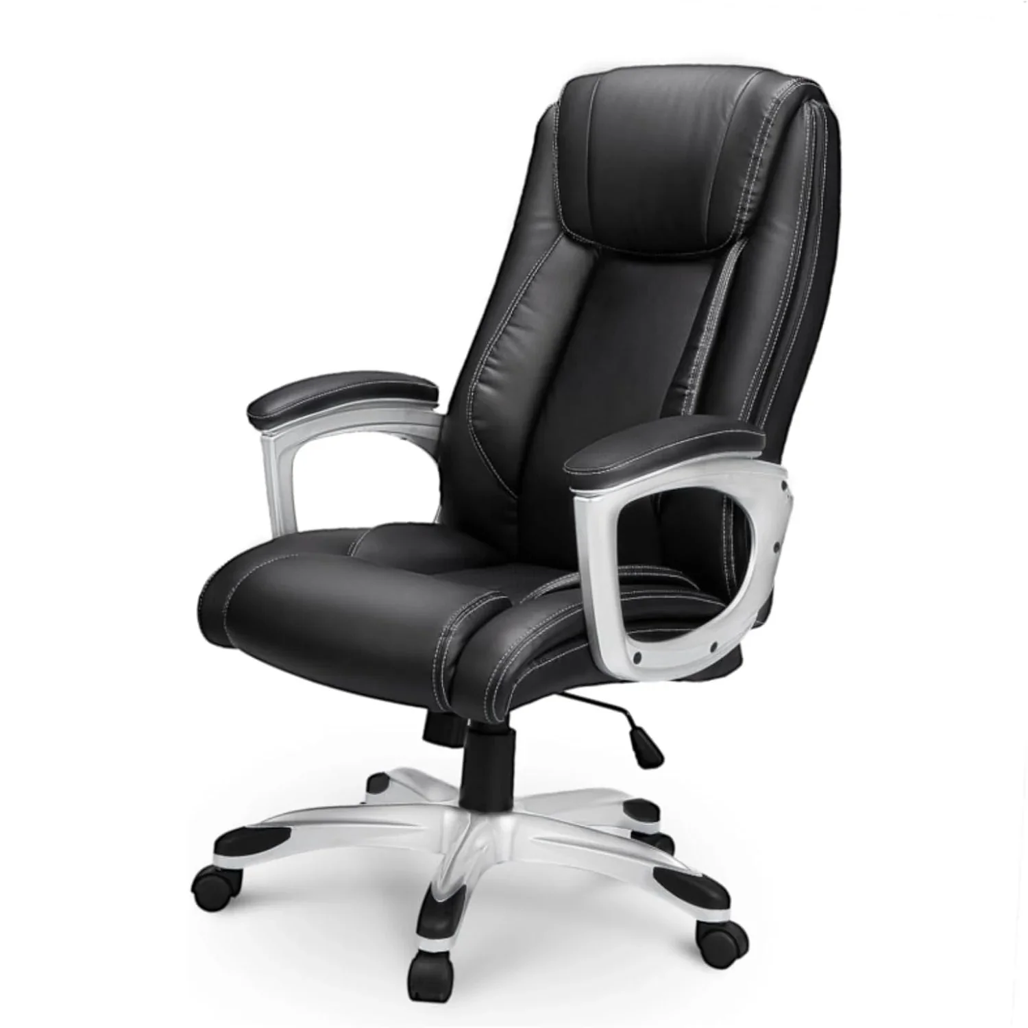 AECOJOY Office Chair Ergonomic, Leather Office Chair with High Back