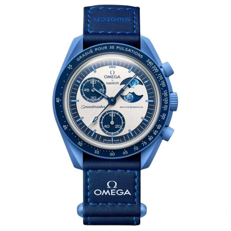 SWATCH x OMEGA 時計 MISSION TO THE SUPER BLUE MOONPHASE