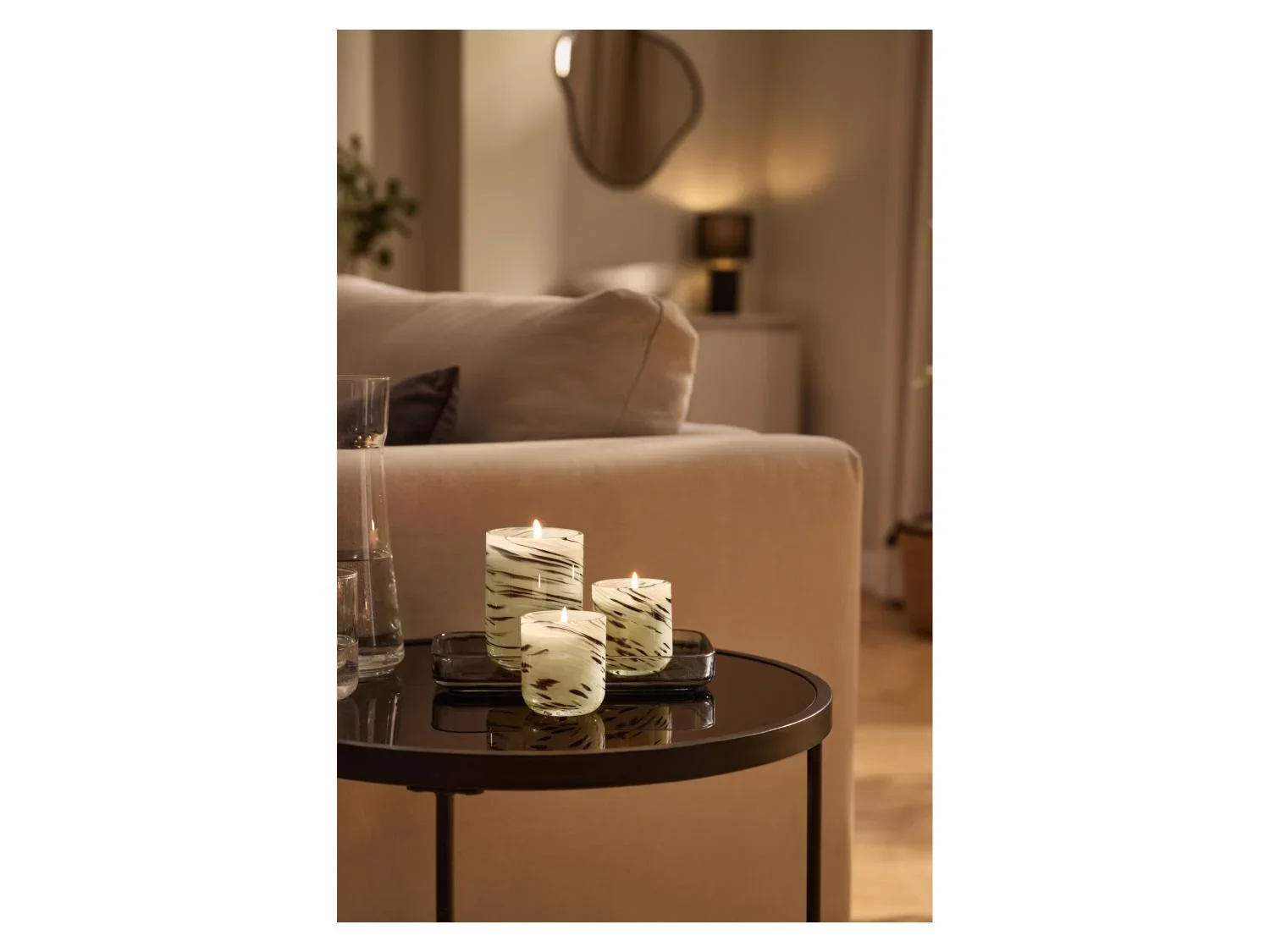 LIVARNO Bougie parfume en verre