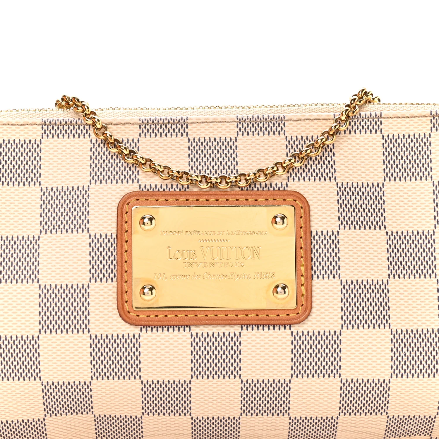 Damier Azur Eva Clutch