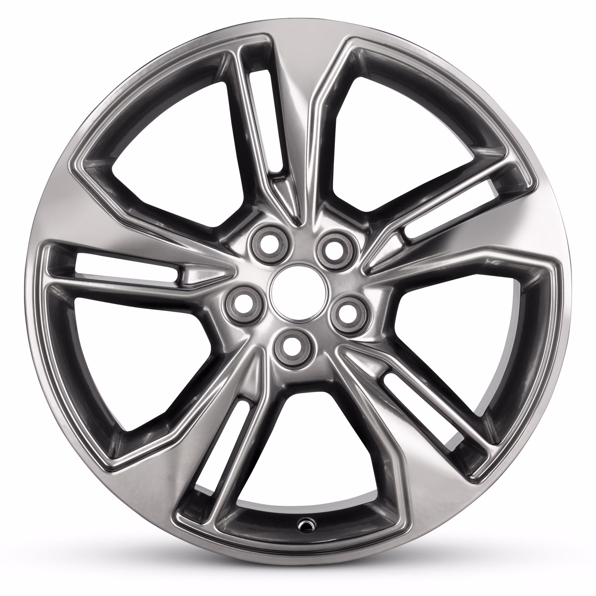 For 2017-2019 Ford Fusion 19 Inch Hyper Black Rim OE Direct Replacement Car Wheel