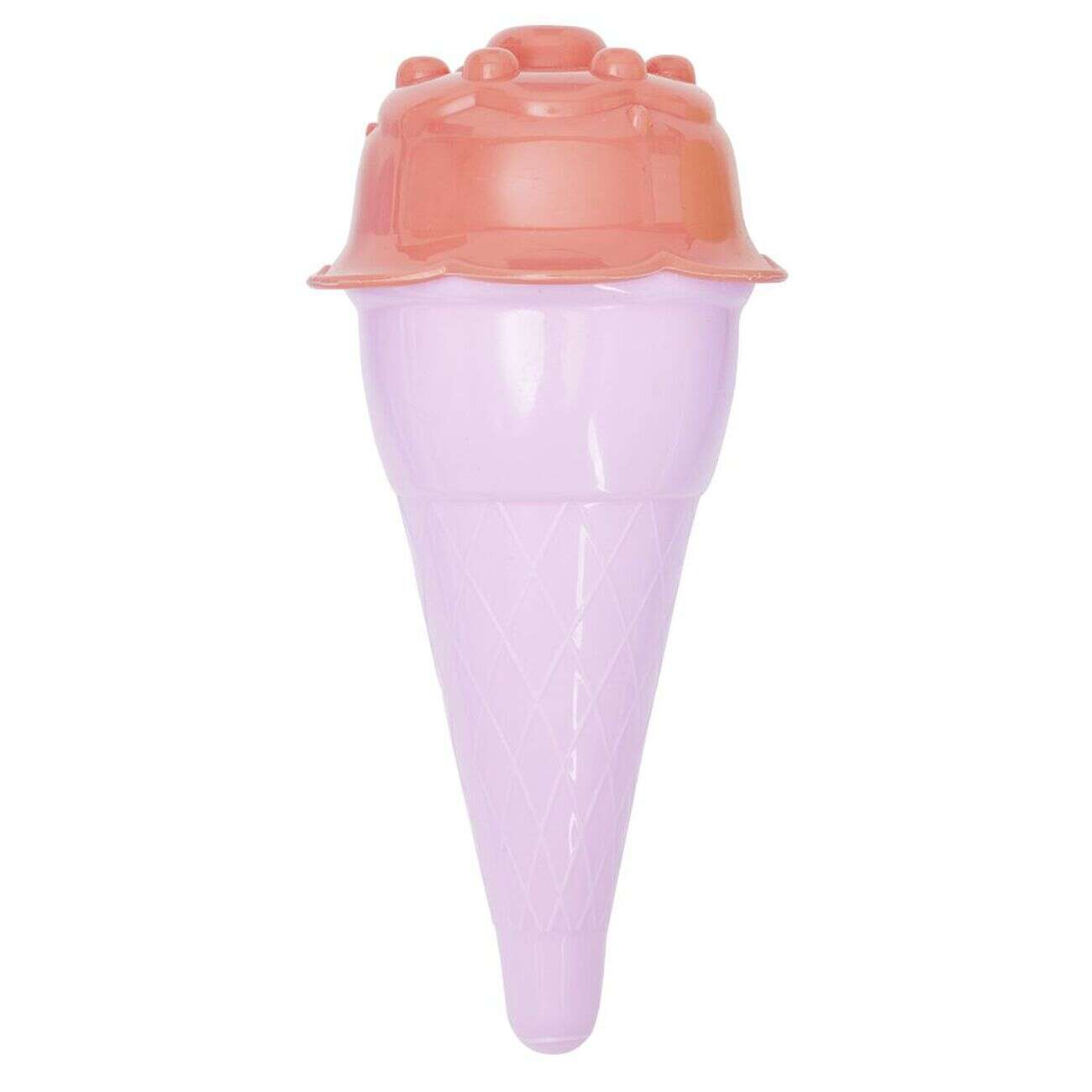 Seau de plage garni Ice cream Funky 11 pièces bleu ou rose