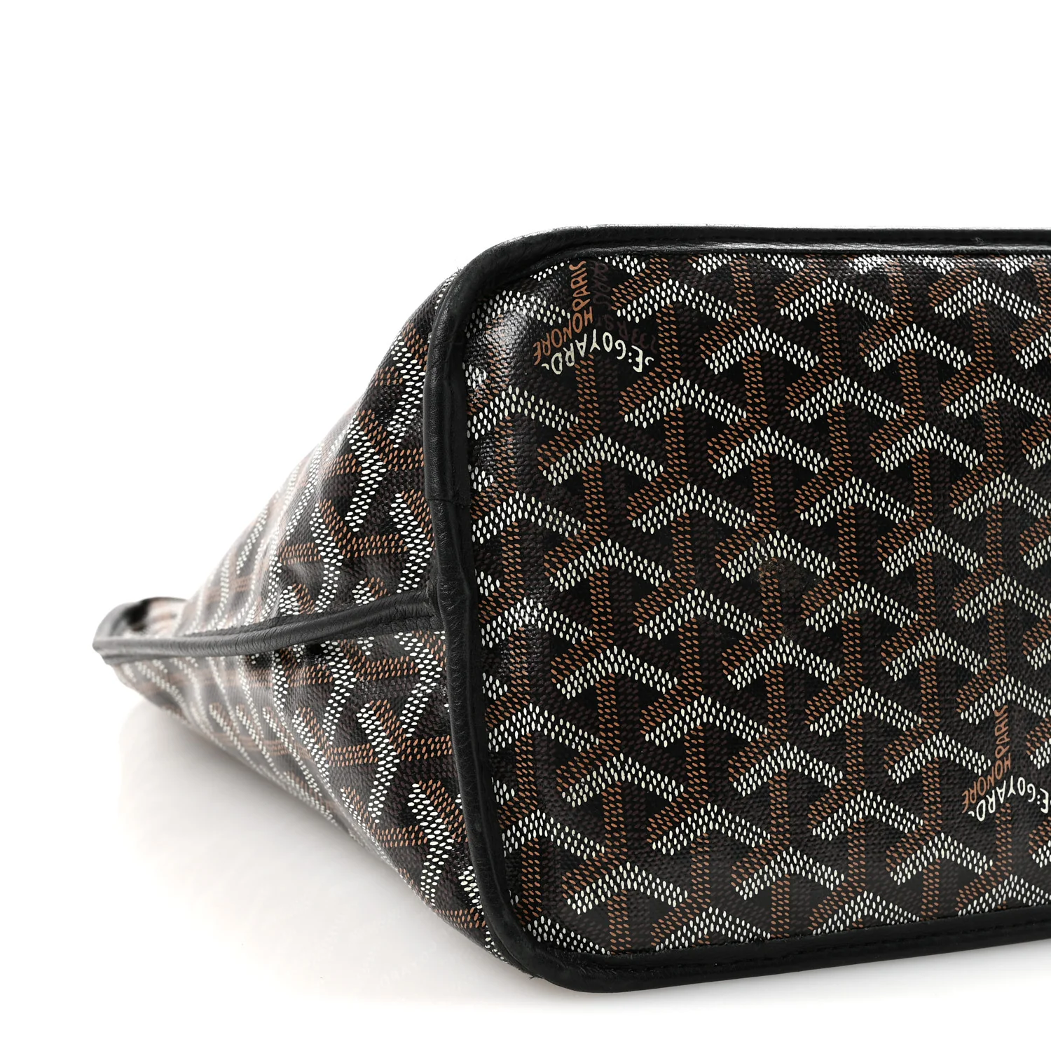 Goyardine Reversible Anjou PM Black