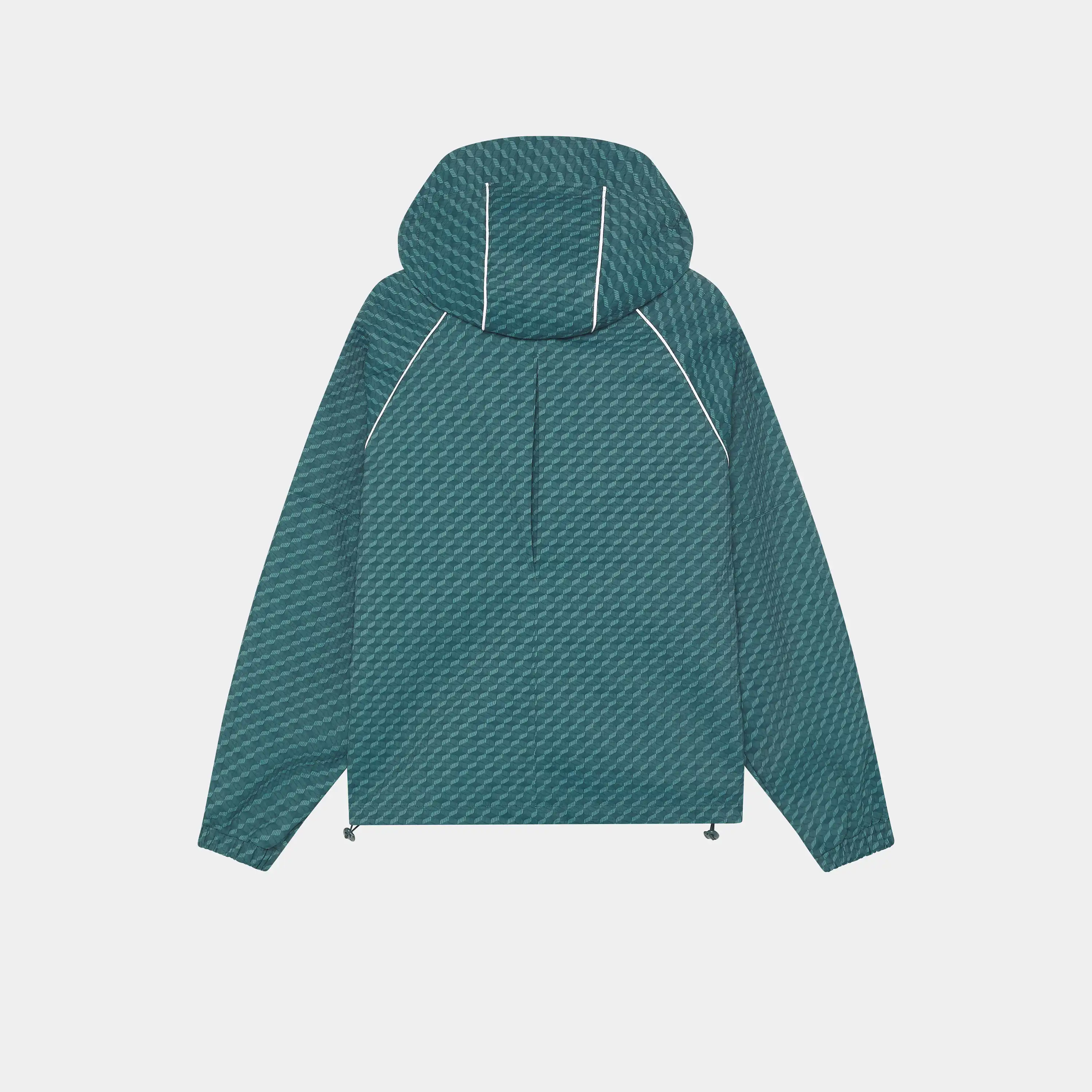 Echo Forest Grid Windbreaker