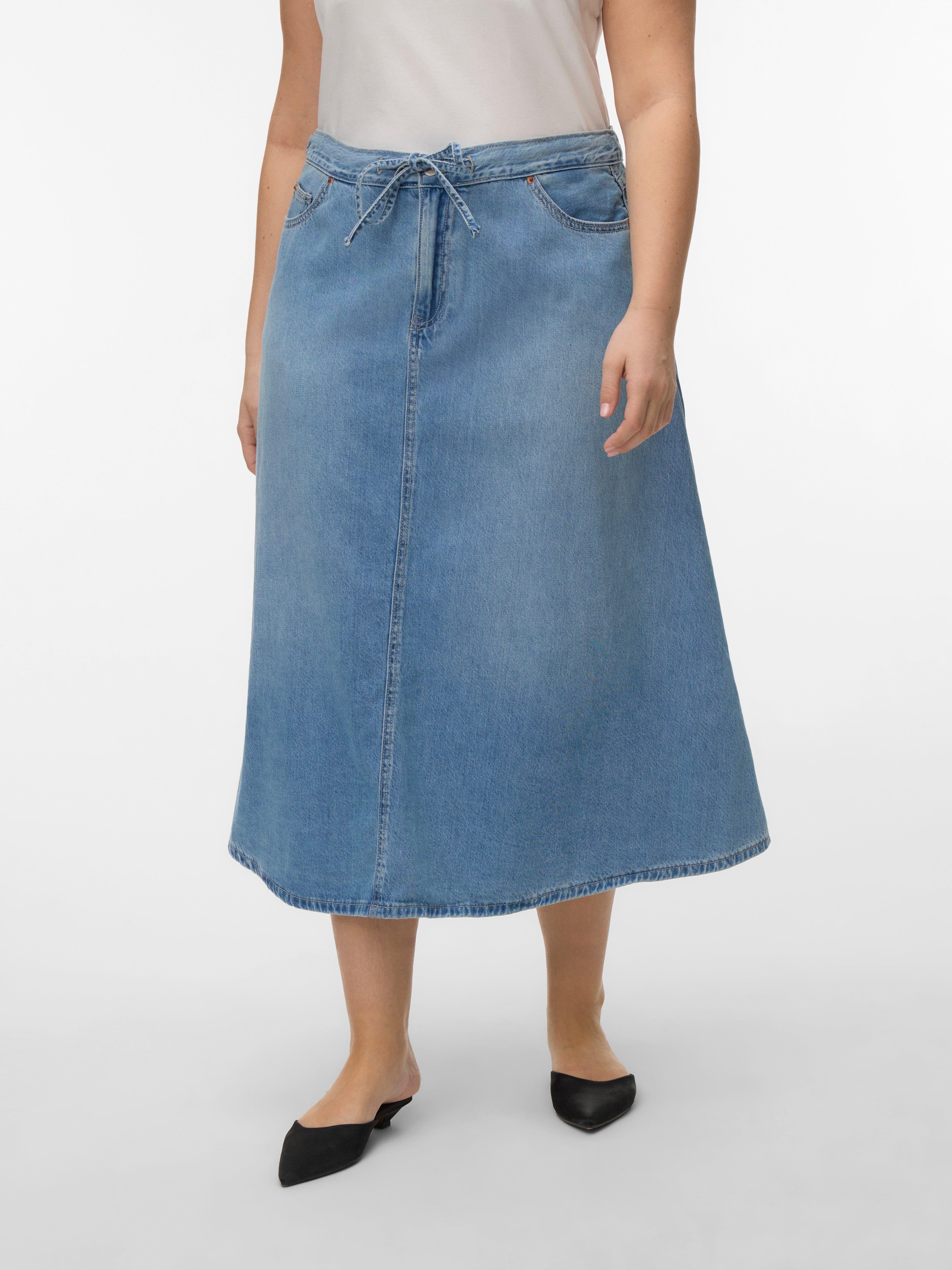 VERO MODA® VMHILLA Mid rise Midi skirt