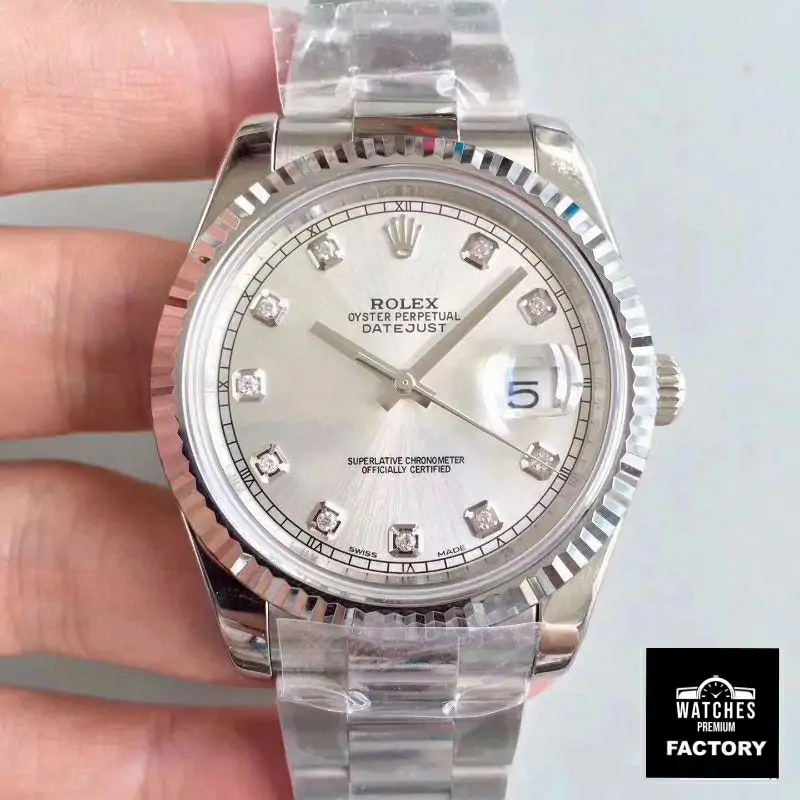 Rolex Datejust II 116334-0009 41MM EW Factory Silver Dial