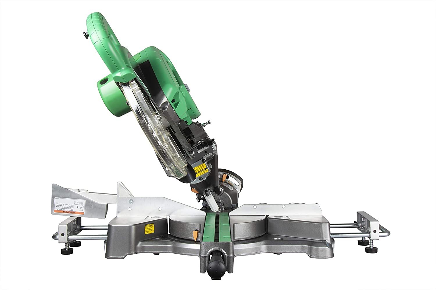 10-Inch Sliding Compound Miter Saw, Adjustable Laser Guide, Double Bevel, Electronic Speed Control, 12 Amp Motor, Electric Brake C10FSHS - Image 8
