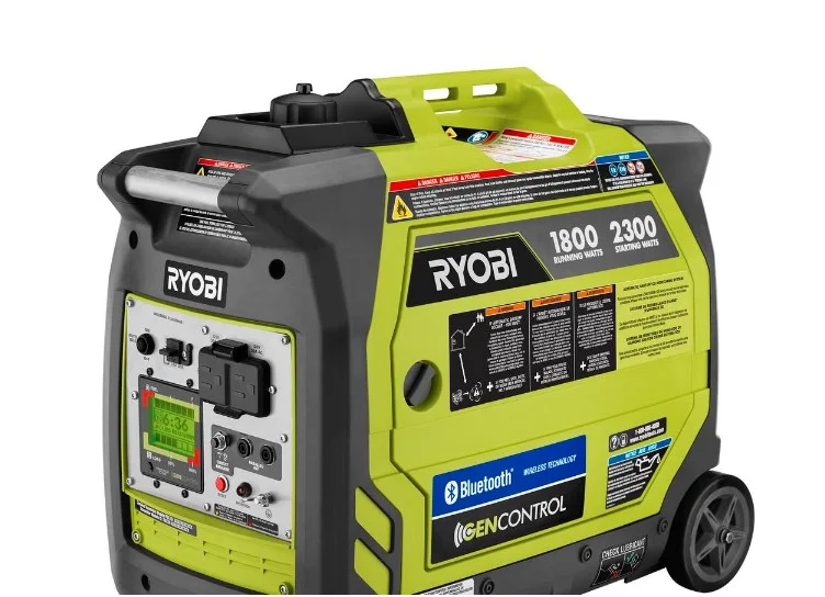 2,300-Watt Recoil Start Bluetooth Super Quiet Gasoline Powered Digital Inverter Generator with CO Shutdown Sensor - Image 6