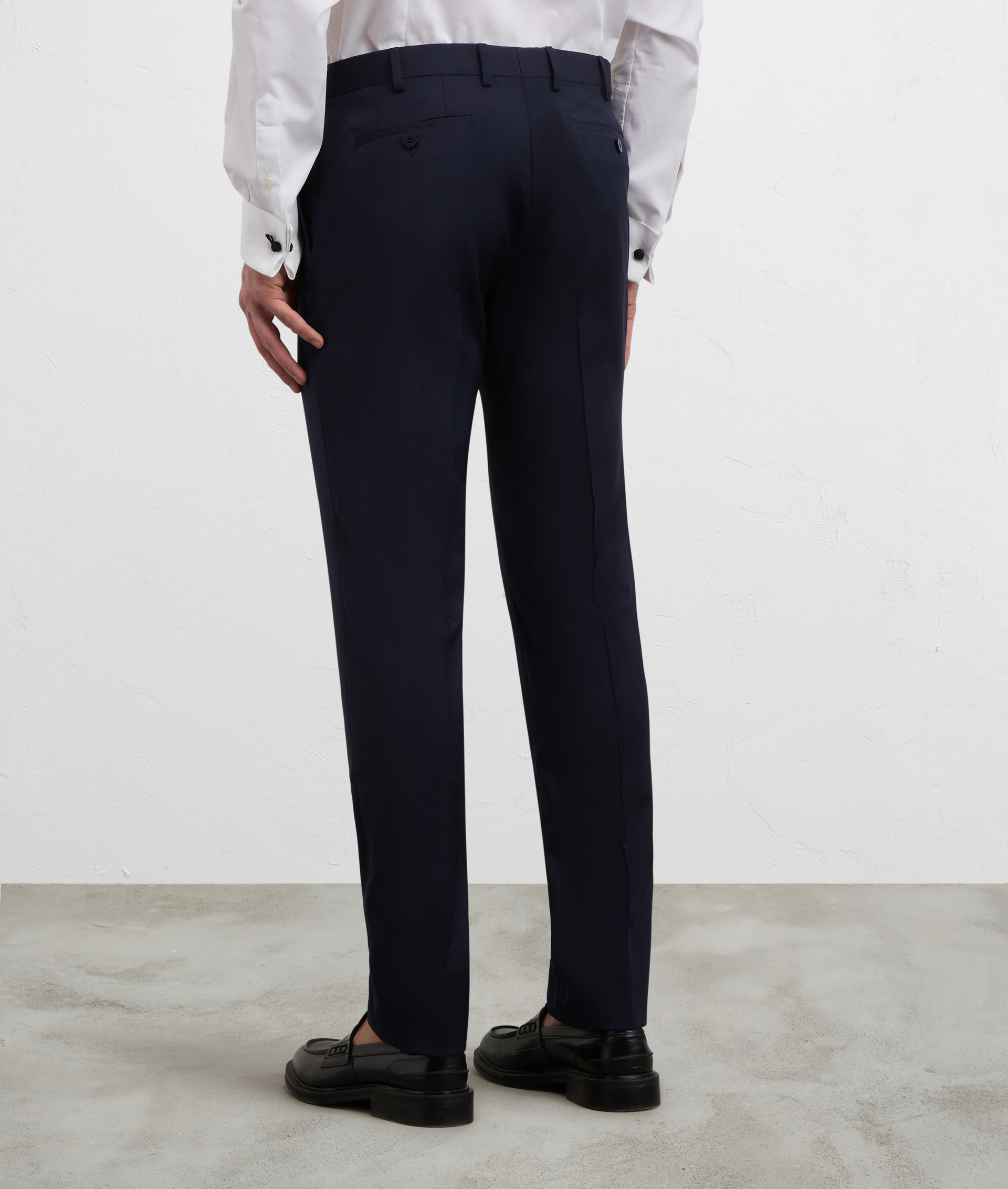 PURE WOOL TROUSERS