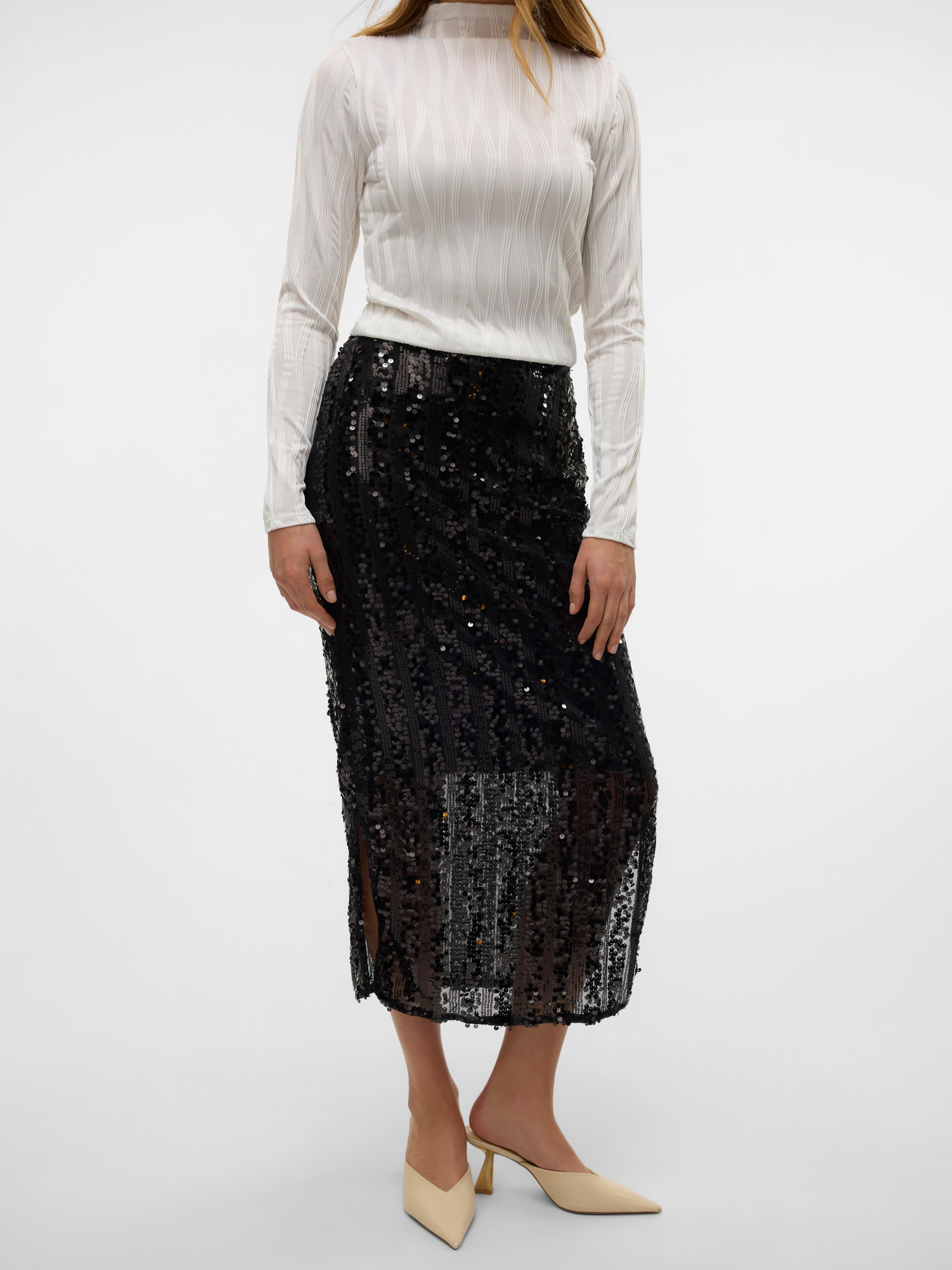 VERO MODA® VMEFA Mid waist Long skirt