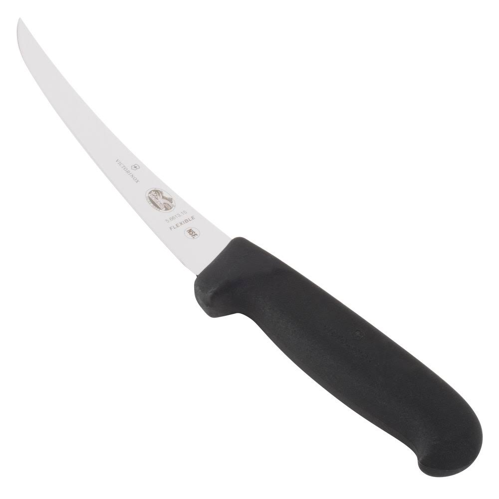 Victorinox Fibrox 6-Inch Flexible Curved Boning Knife