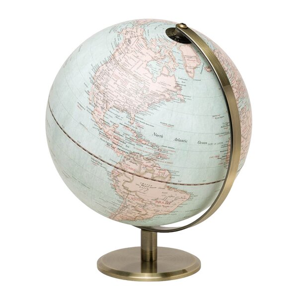 World Globe Light globus bordlampe 25 cm Vintage