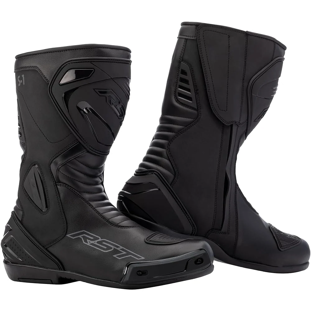 RST S1 CE Waterproof Motorcycle Boots – Reinforced Construction, Waterproof/Protective Design – CE Rated Safety – Road/Adventure Use