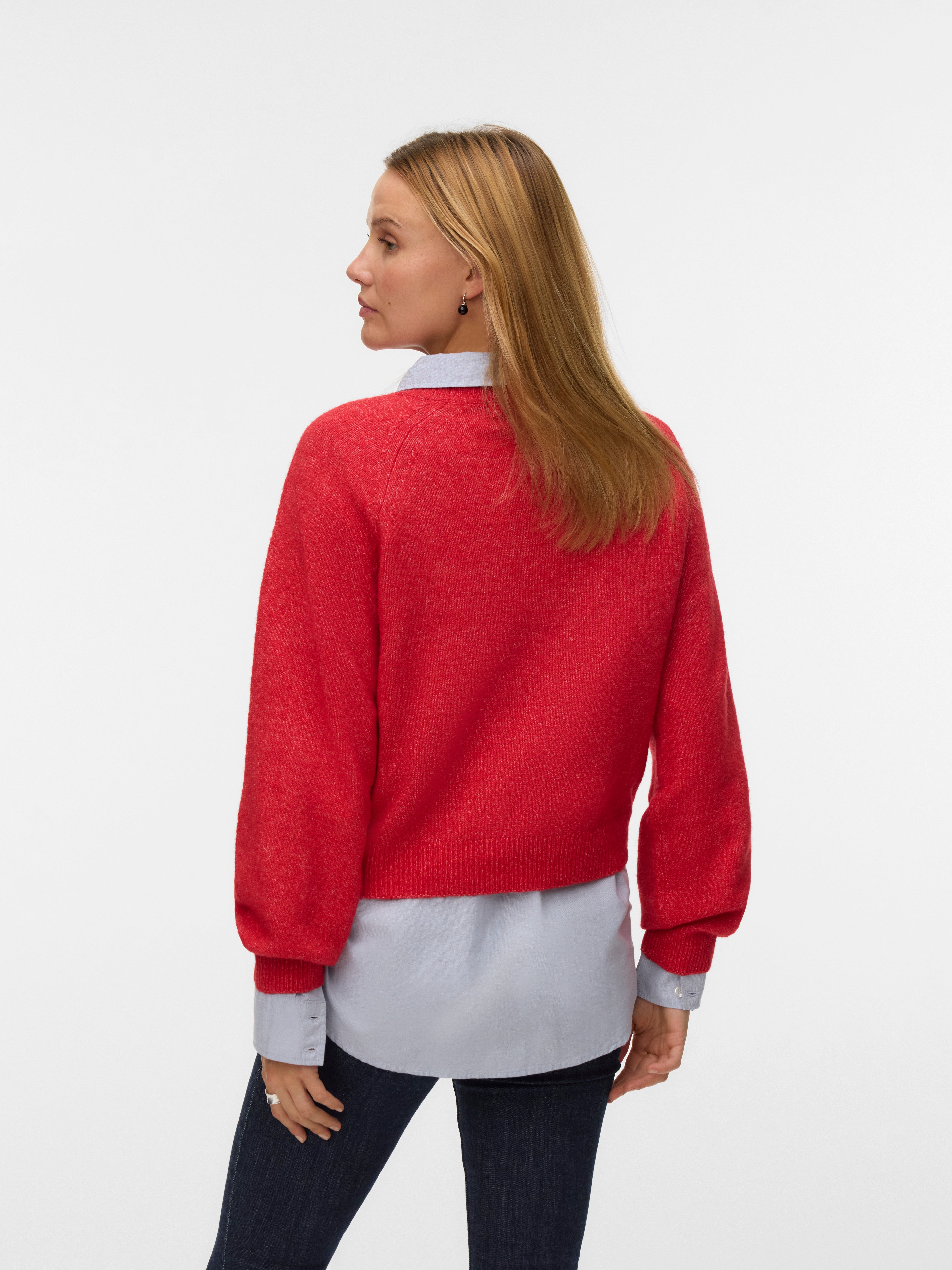 VERO MODA® VMLEAF Knitted pullover