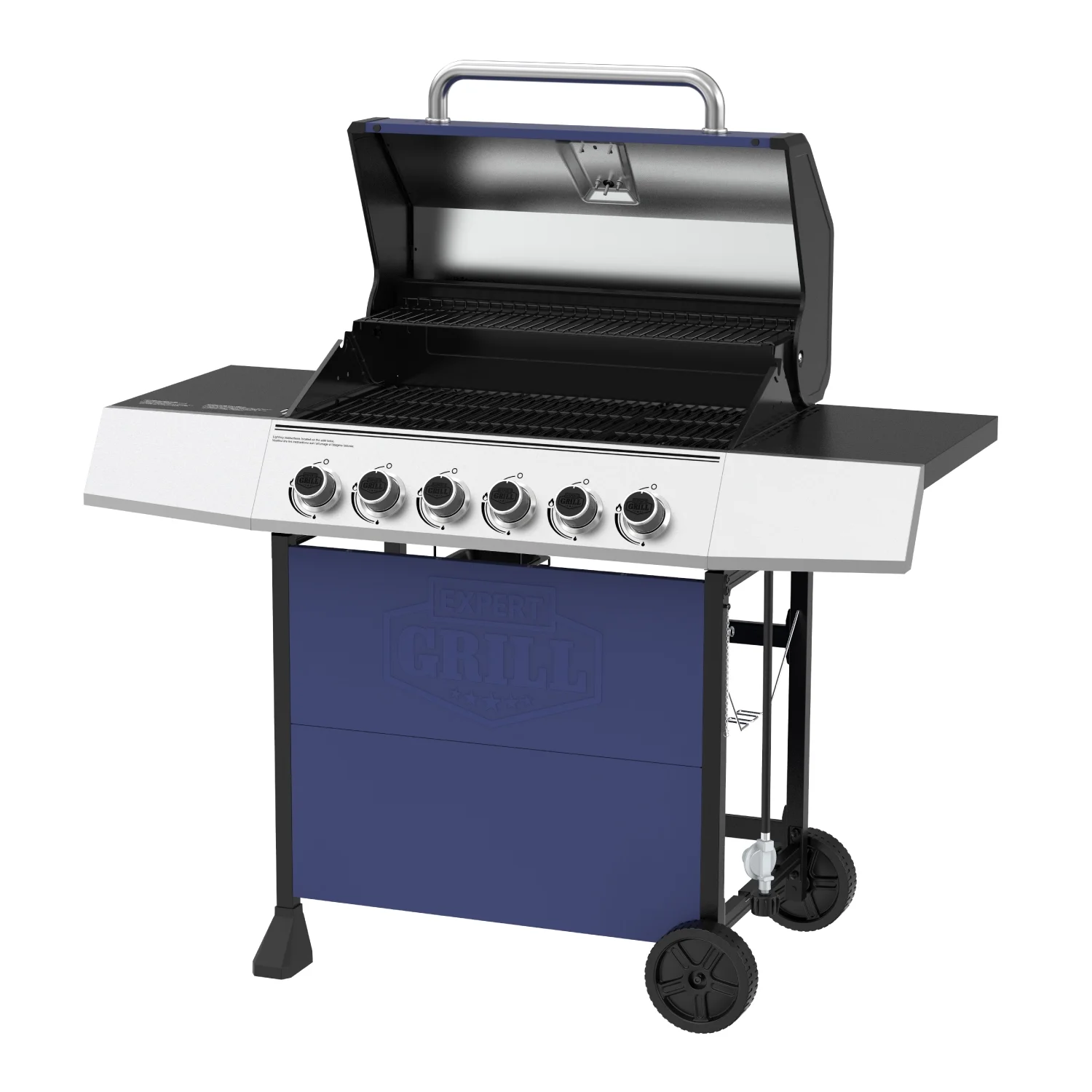 Expert Grill 5 Burner Propane Gas Grill with Side Burner