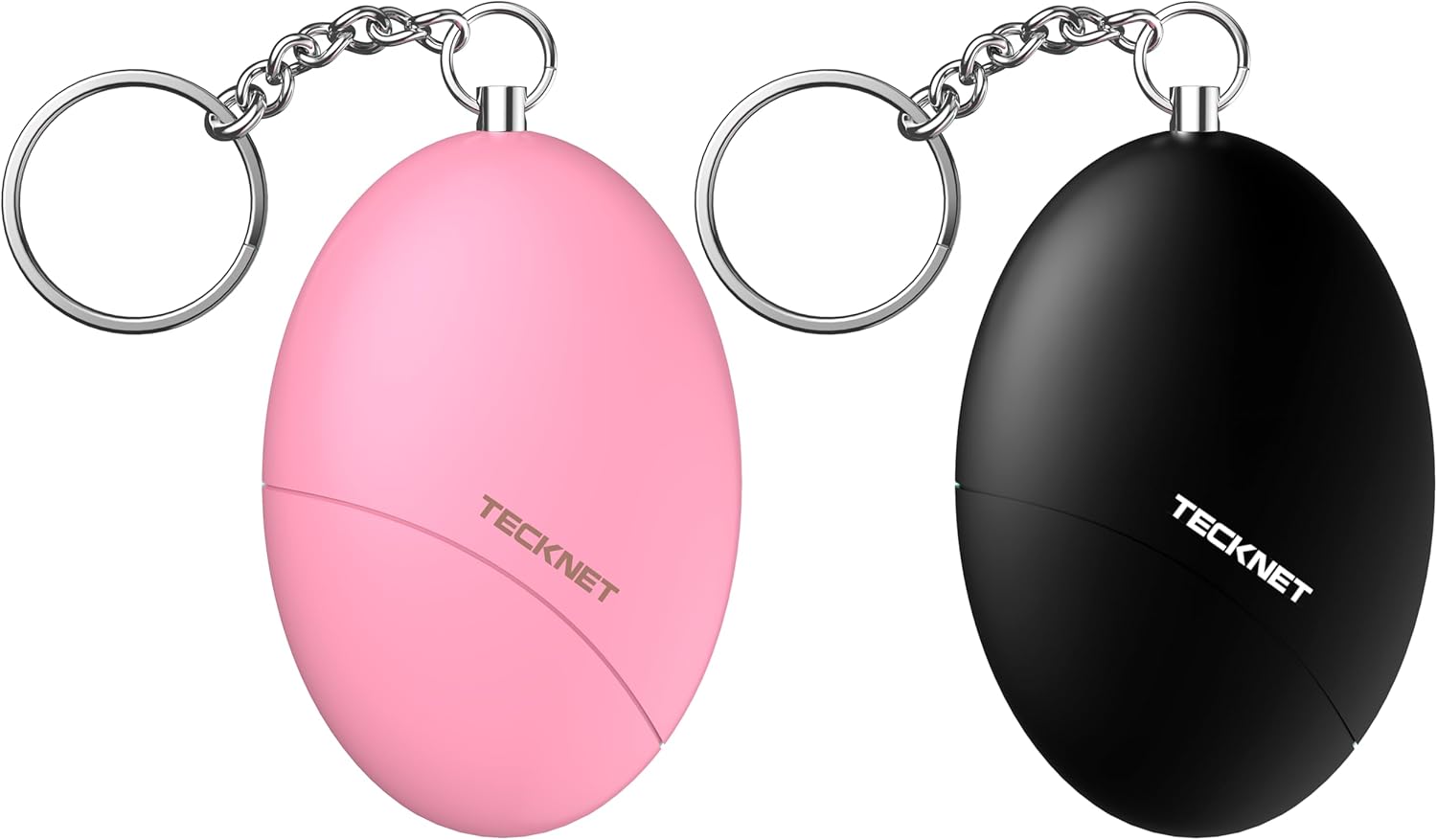 Personal Safety Alarm for Women, 140dB Travel Safe Waterproof Self Defense Keychain, Personal Alarm Loud Siren Safety Keychain for Girls Kids Elderly - 2 Pack
