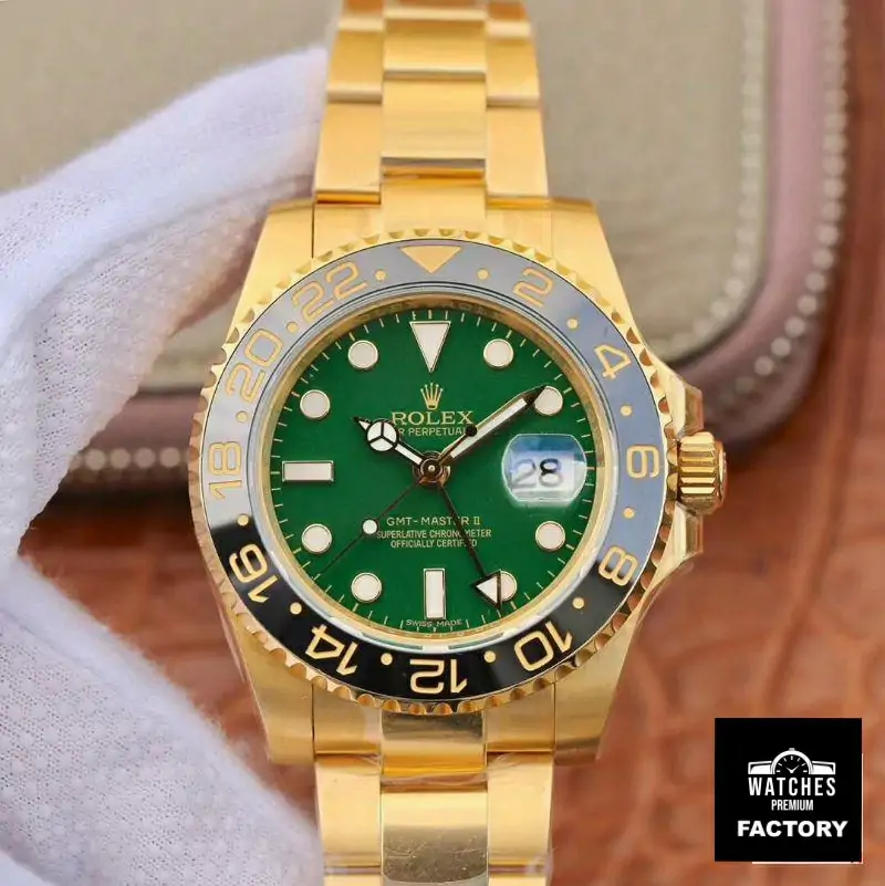 Rolex GMT Master II 116718LN EW Factory Green Dial