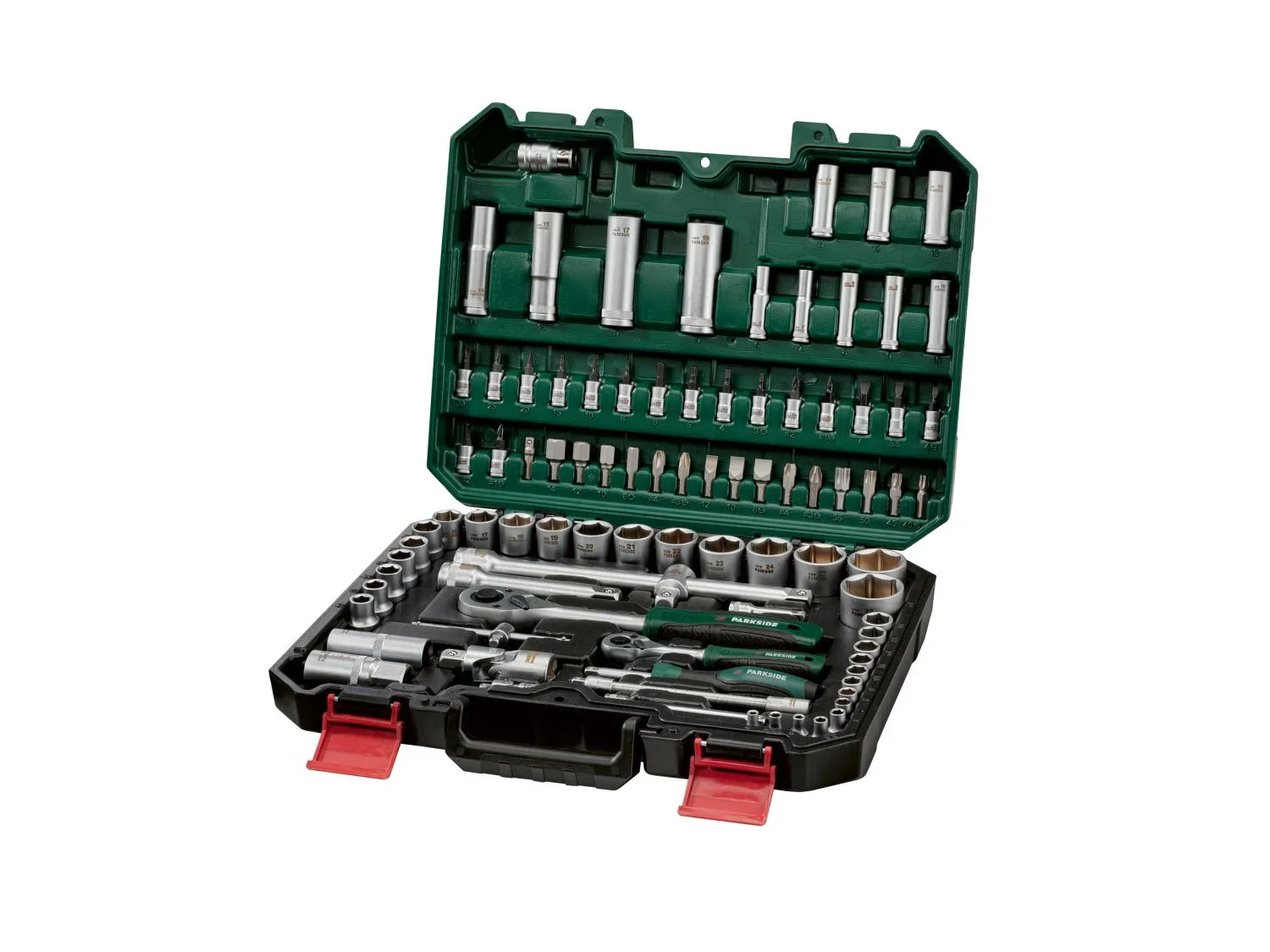 PARKSIDE Set de douilles, 94 pices