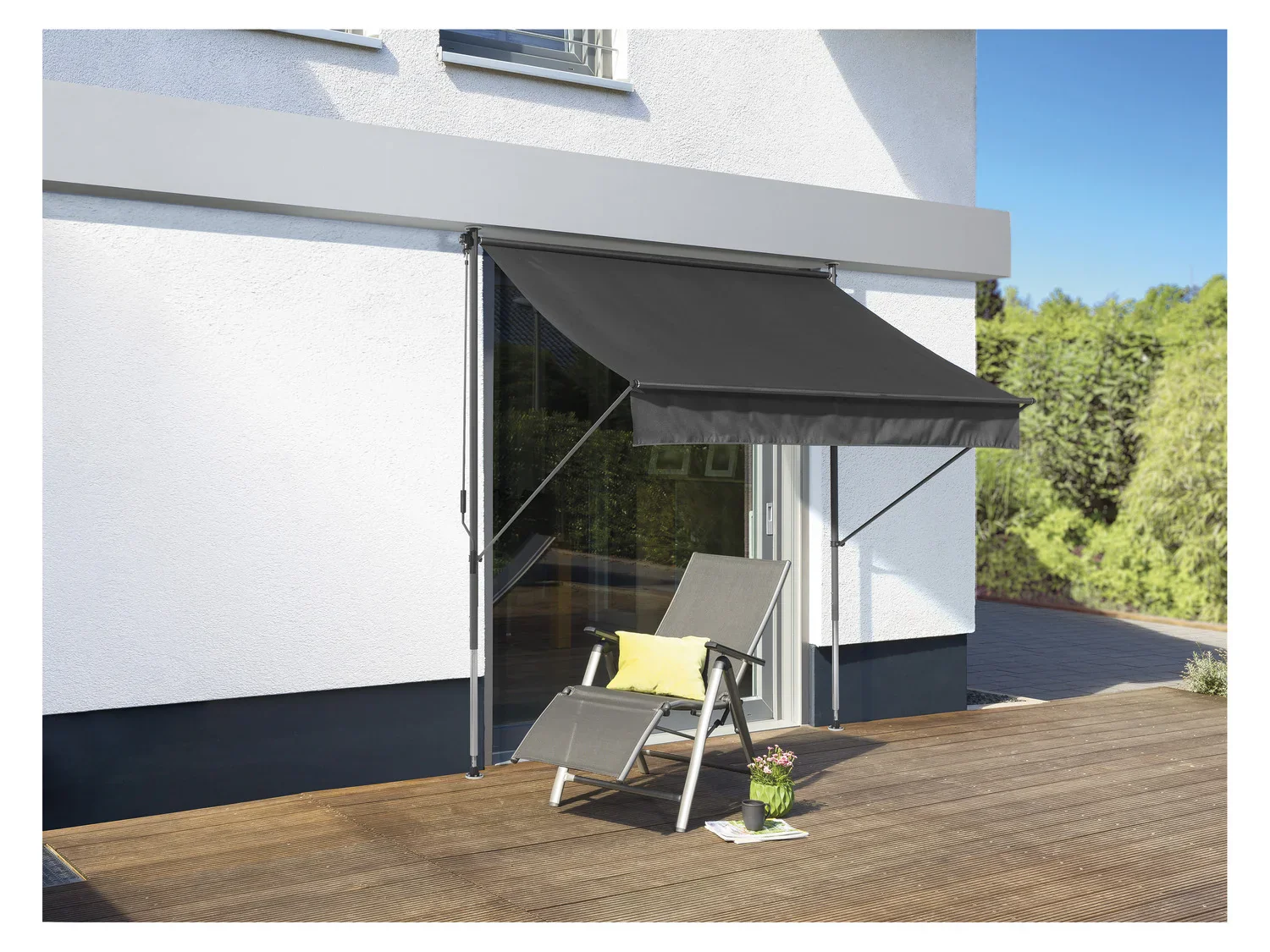 LIVARNO home Store d'extrieur, 200 x 150 cm, anthracite