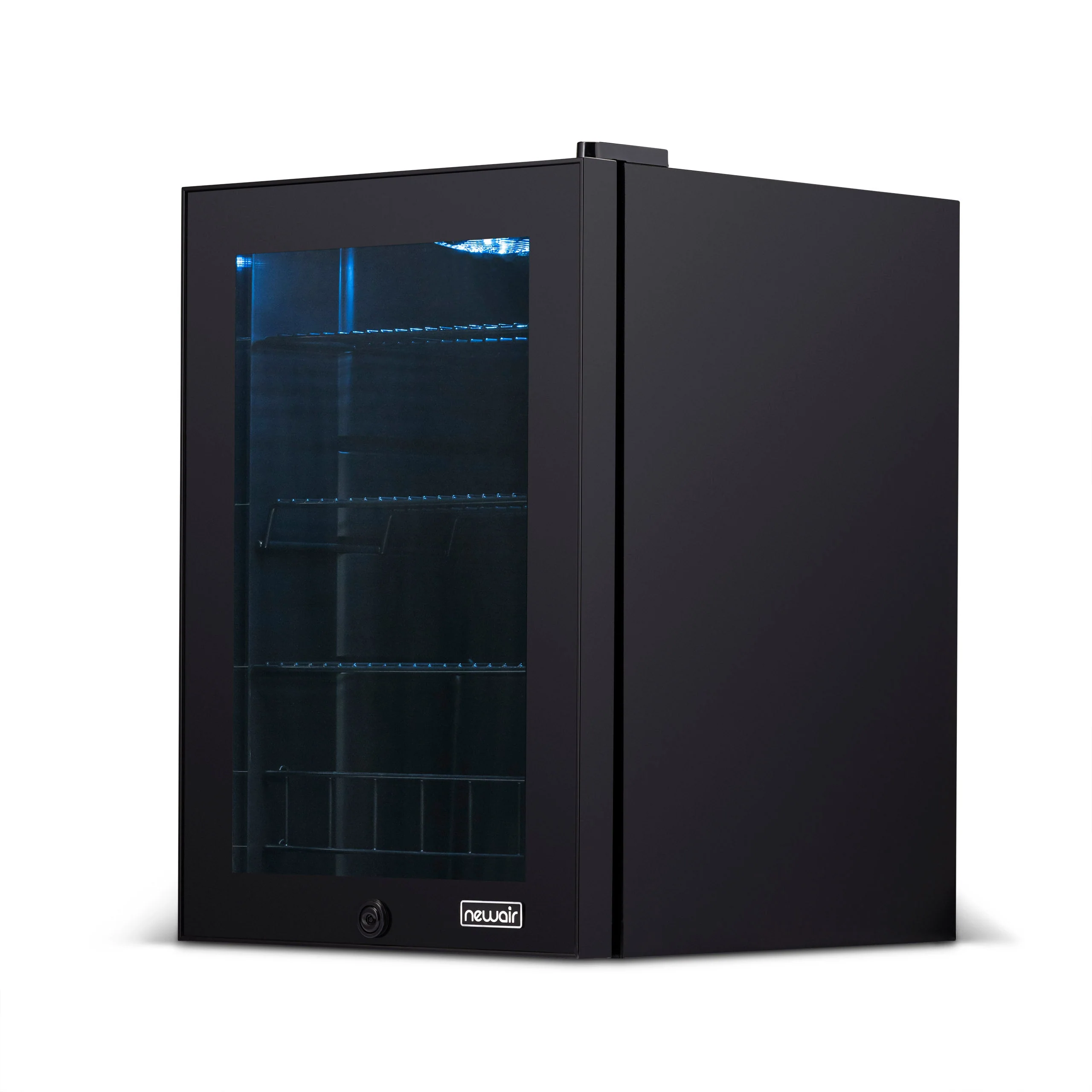 Newair 90-Can Freestanding Black Beverage Fridge - 17