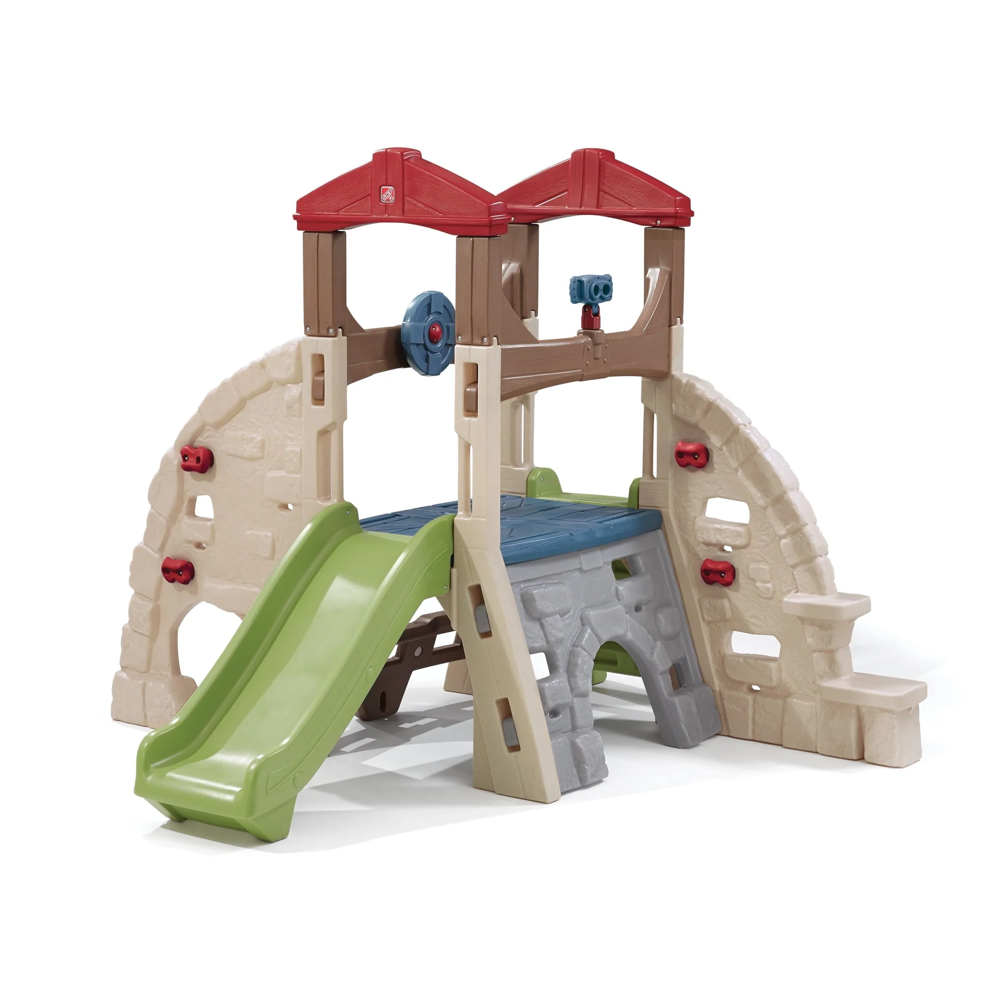Alpine Ridge Kid Climber and Slide Outdoor Toddler Playground