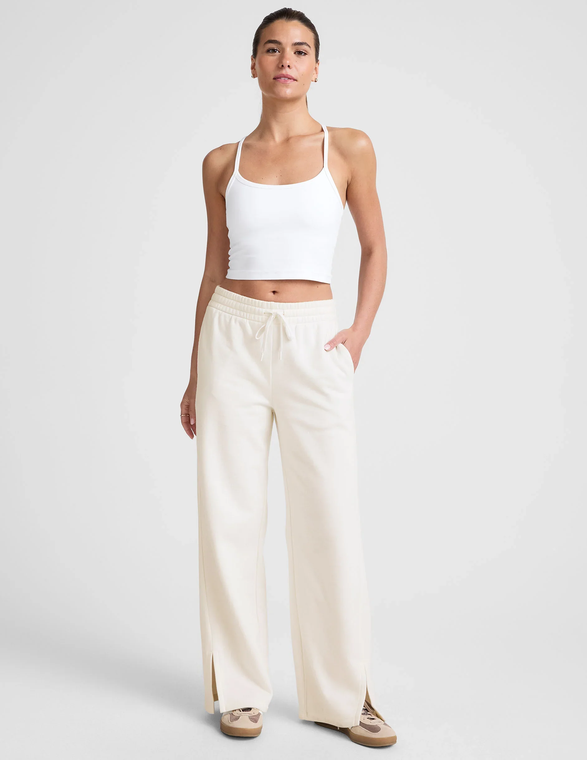 LuxeFleece™ Wide Leg Pant 31