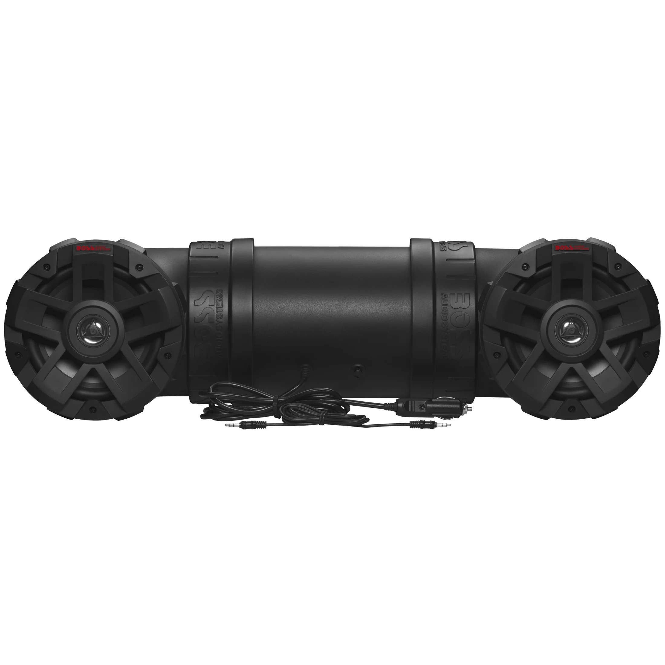 BOSS Audio Systems ATV6.5B ATV UTV Sound System - 6.5 in Speakers, 1 in Tweeters, Full Range, IPX5 Weatherproof, Bluetooth, Built - in Amplifier, Golf Cart Compatible