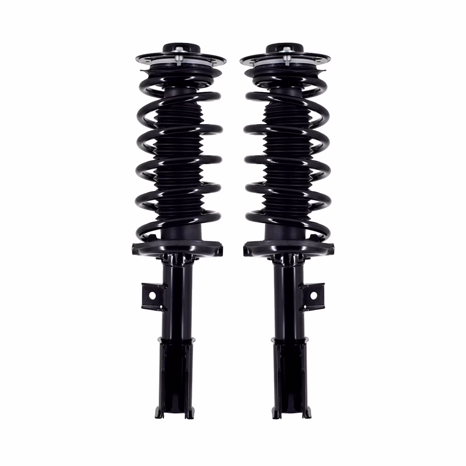Pair Front Left-Right Quick Complete Strut-Coil Spring For 2010-2017 Chevrolet Equinox w/ 19" Wheels