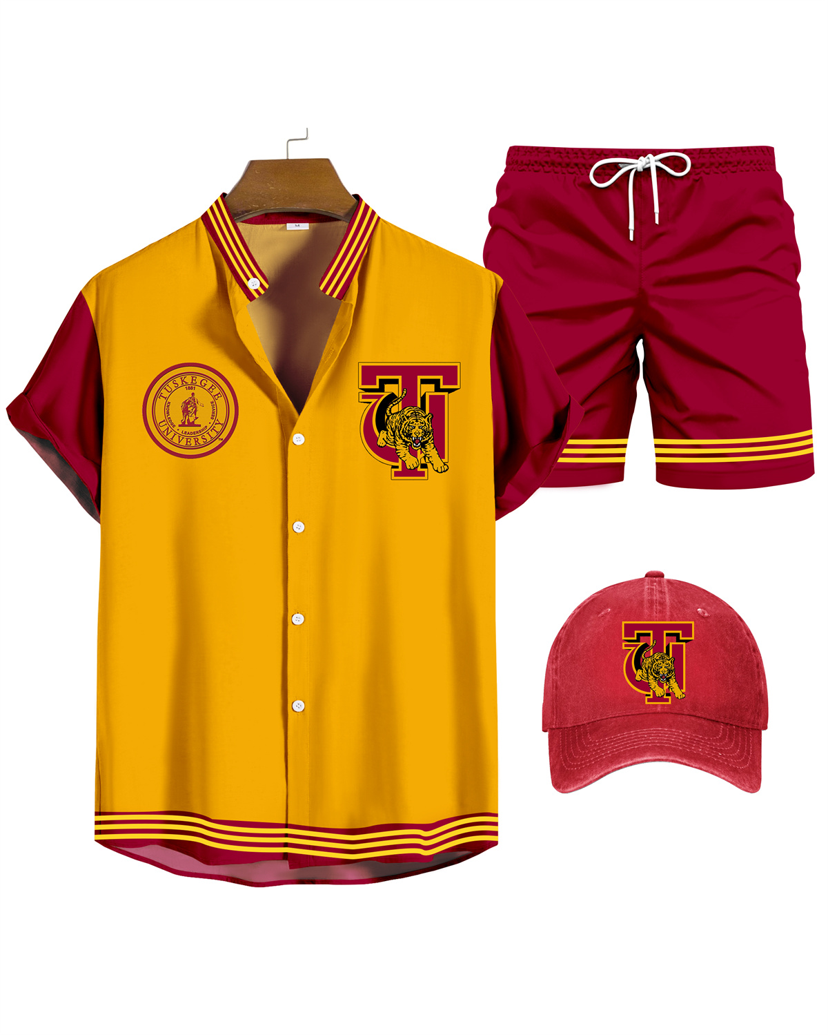 Ensemble trois pièces chemise Université de Tuskegee 071