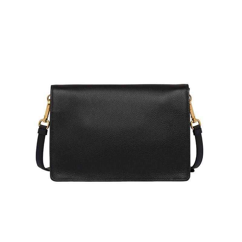 PRADA(プラダ) レザー ショルダーバッグ ブラック