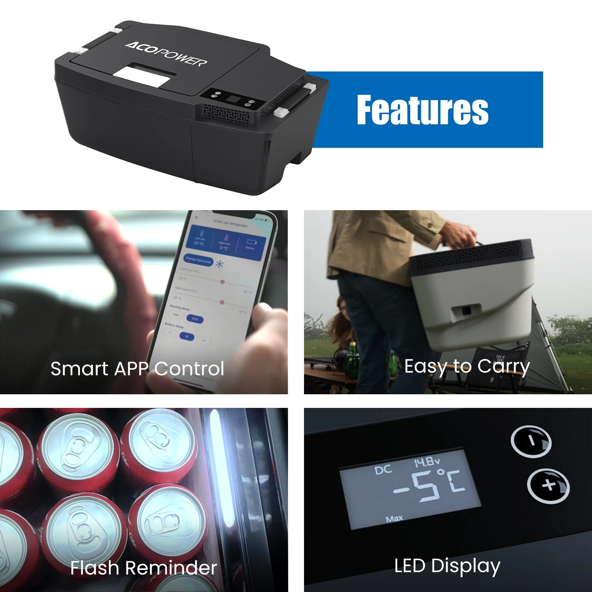 TesFridge Portable Freezer Specially Designed for Tesla Model 3