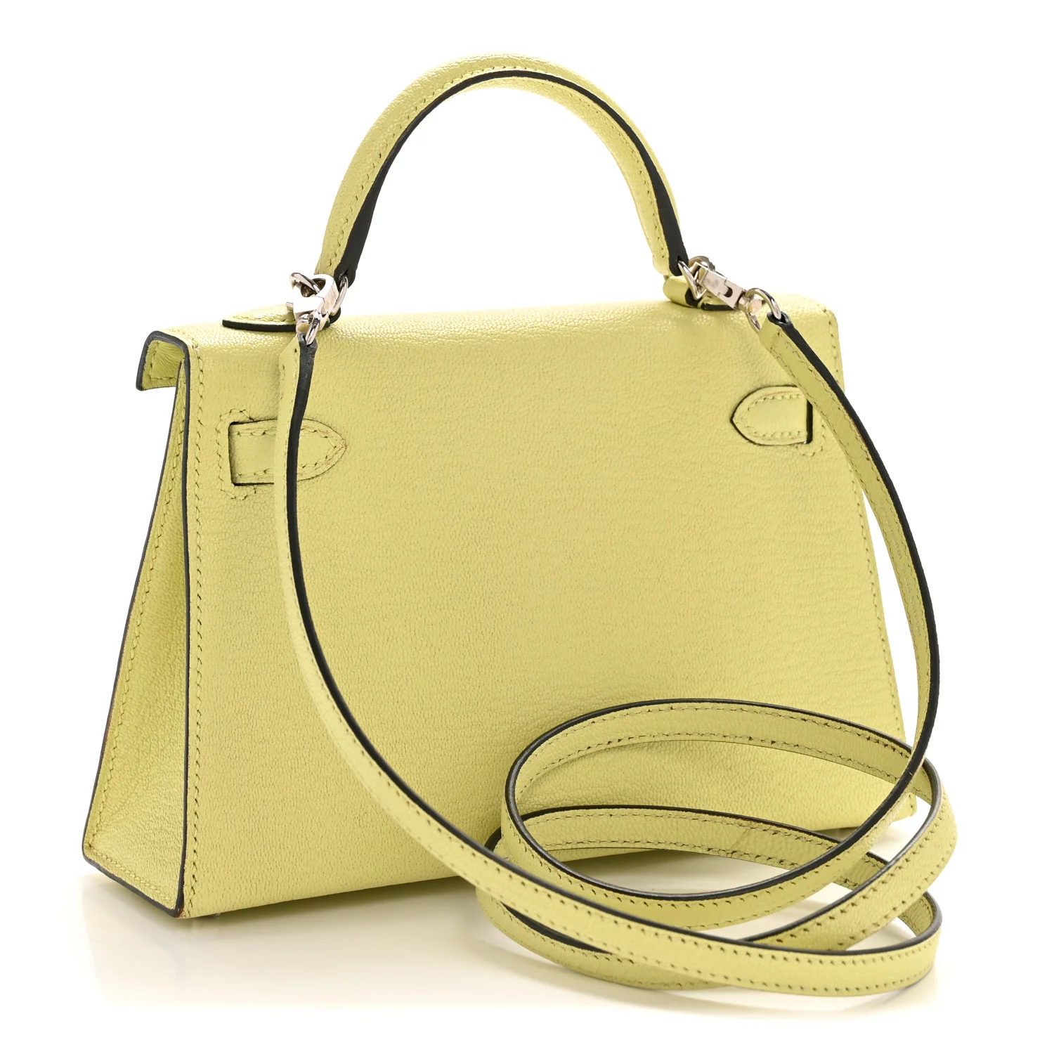 Chevre Mysore Mini Kelly Sellier 20 Jaune Bourgeon