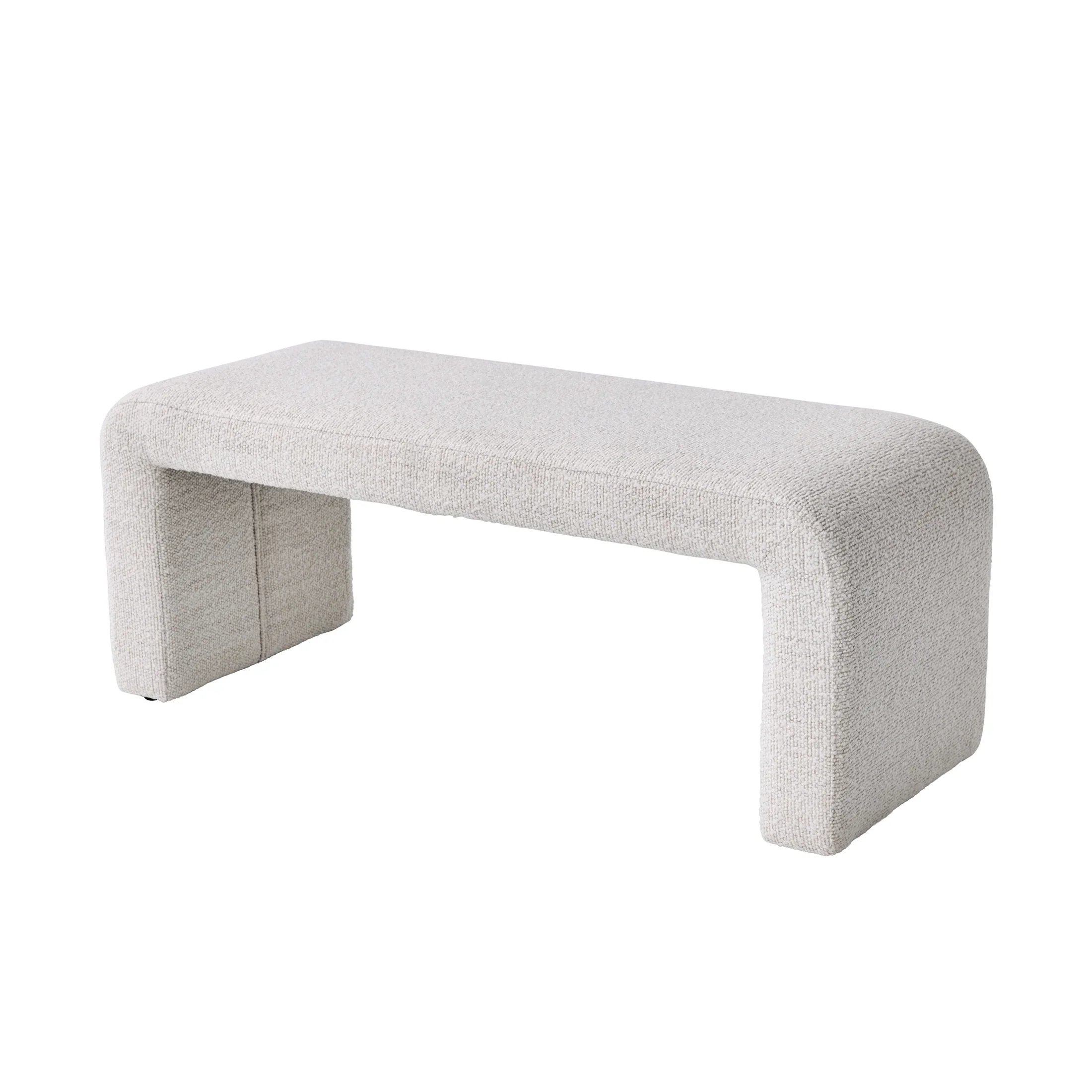 Better Homes & Gardens Juliet Velvet Waterfall Bench, Beige