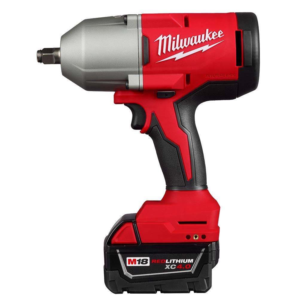 Milwaukee 2666-21B M18 18V 1/2 Brushless Cordless High Torque Impact Wrench Kit-Instock