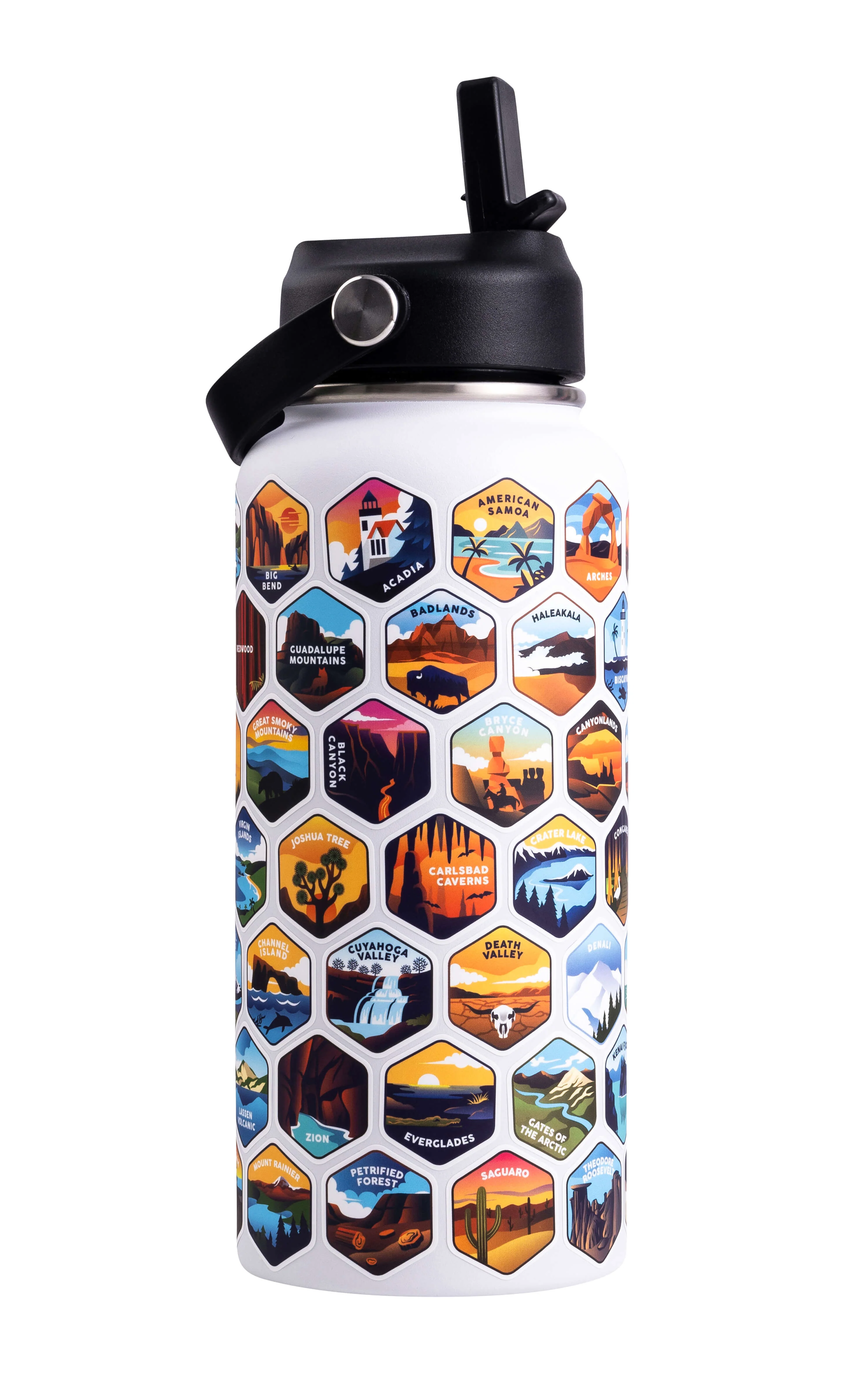 NP63 National Parks Water Bottle + Stickers