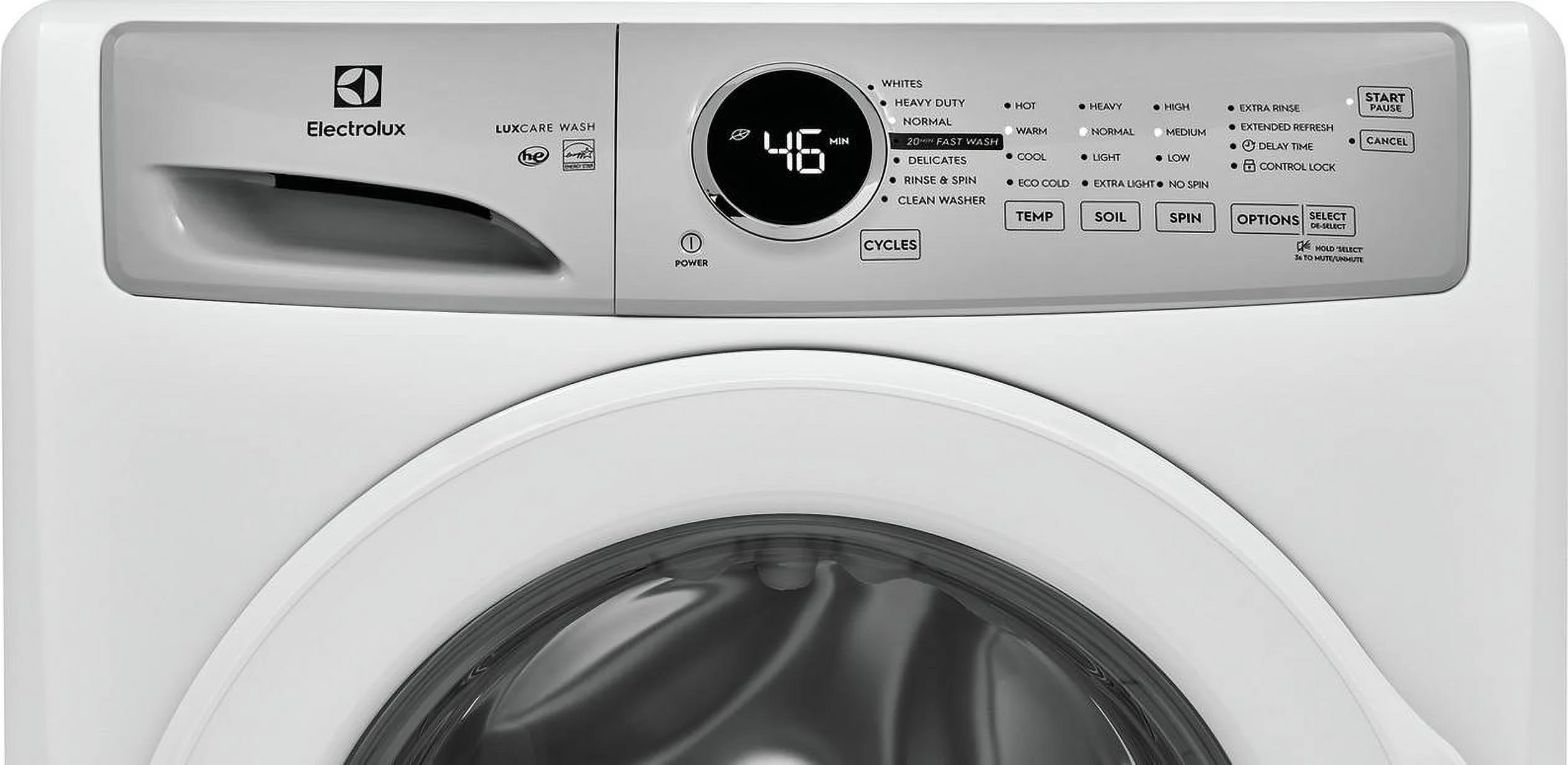 ELFW7337AW 4.4 cu ft High-Efficiency White Front Load Washing Machine(White) - Image 4