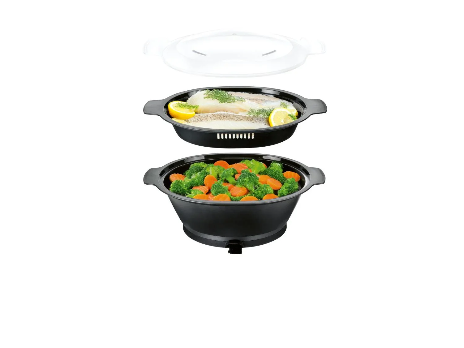SILVERCREST Panier vapeur pour Monsieur Cuisine compact SMCCD 3 A1