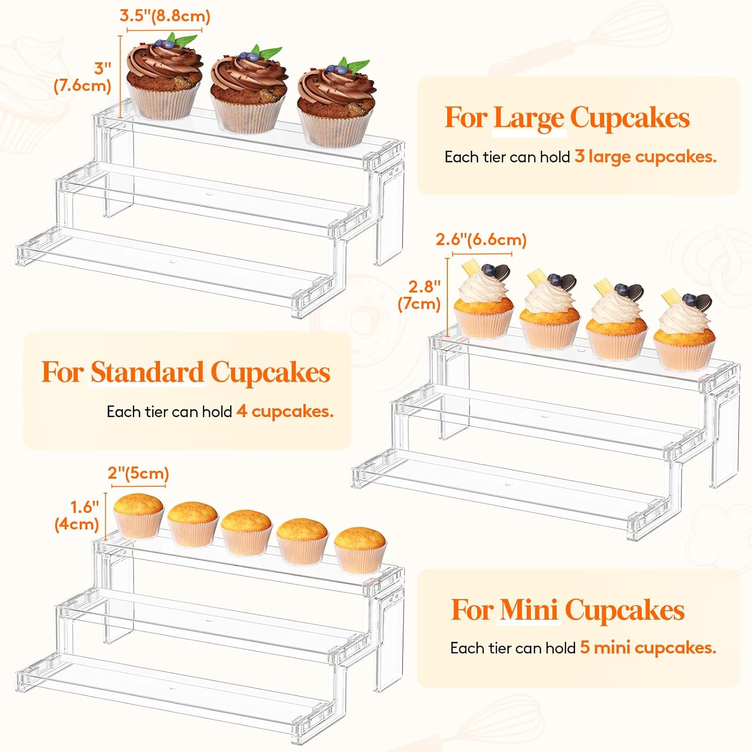 Lifewit 12″ Spice Rack, Perfume Cologne Stand, Tool-Free Assembly, 1 Pcs