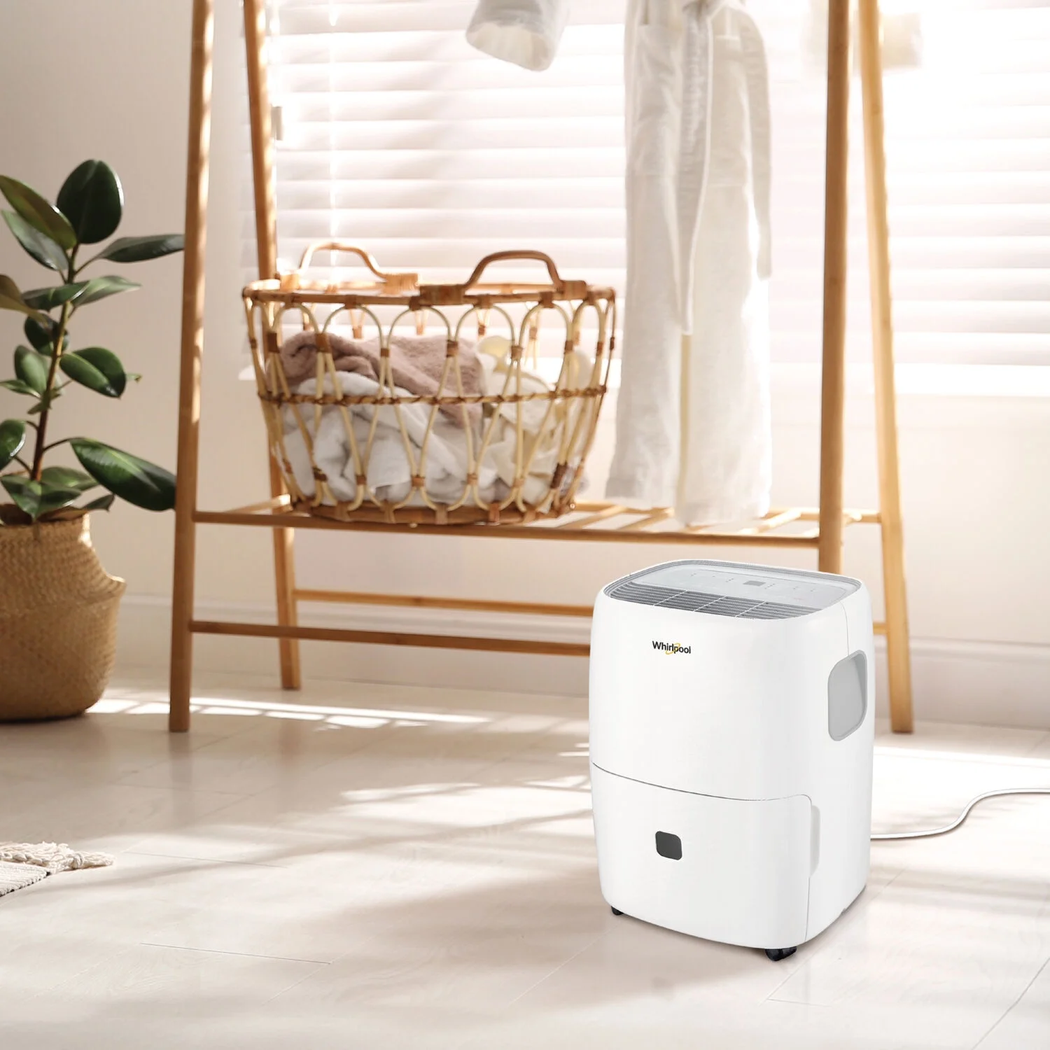 30-Pint 3000 Sq ft Humidity Absorber Dehumidifier, Bedroom, Basement, Garage, WHAD301DW, New(30 pt) - Image 9