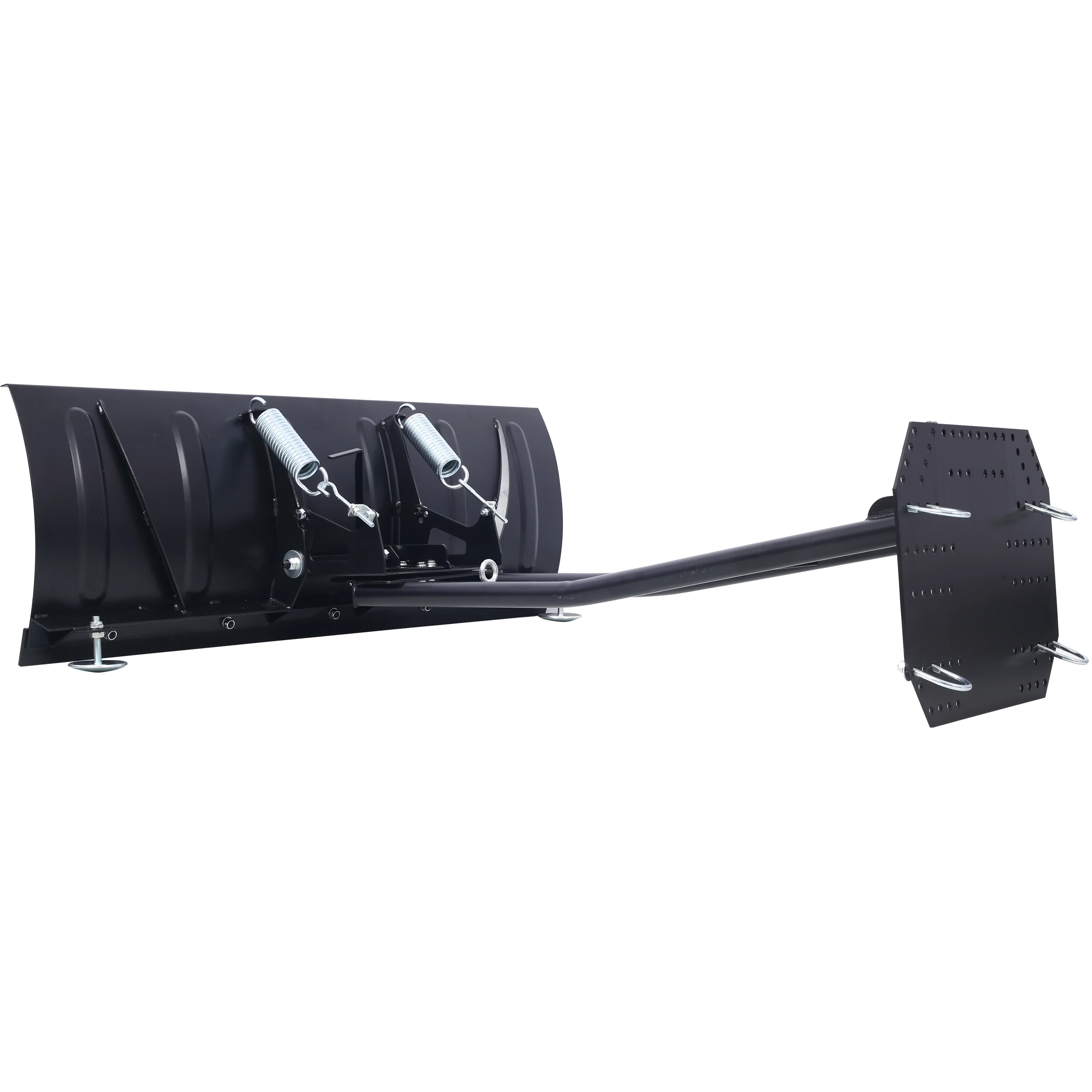 Olurrisa Universal Atv/Utv Snow Plow Kit,Atv Plow System,Steel Blade Complete Universal Mount Package 55in(Black)