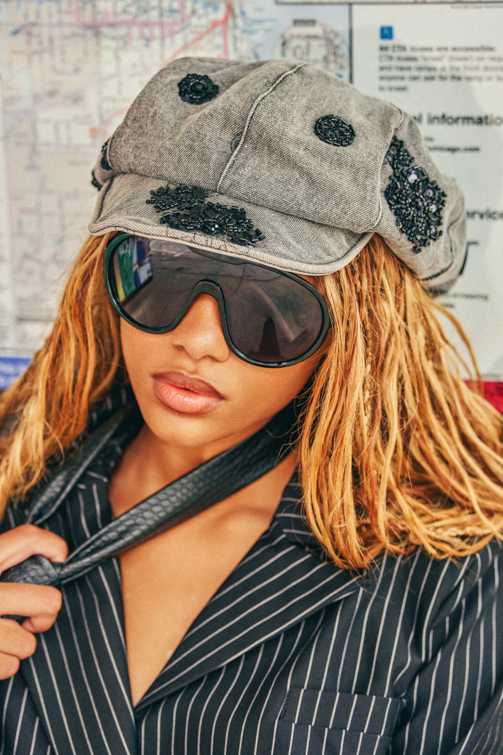 Y2K DREAMS CABBIE HAT - Akira Store