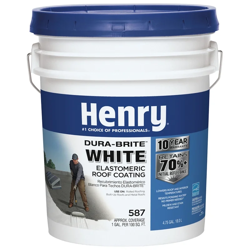 Elastomeric Roof Coating,4.75 gal HE587372 - Image 3